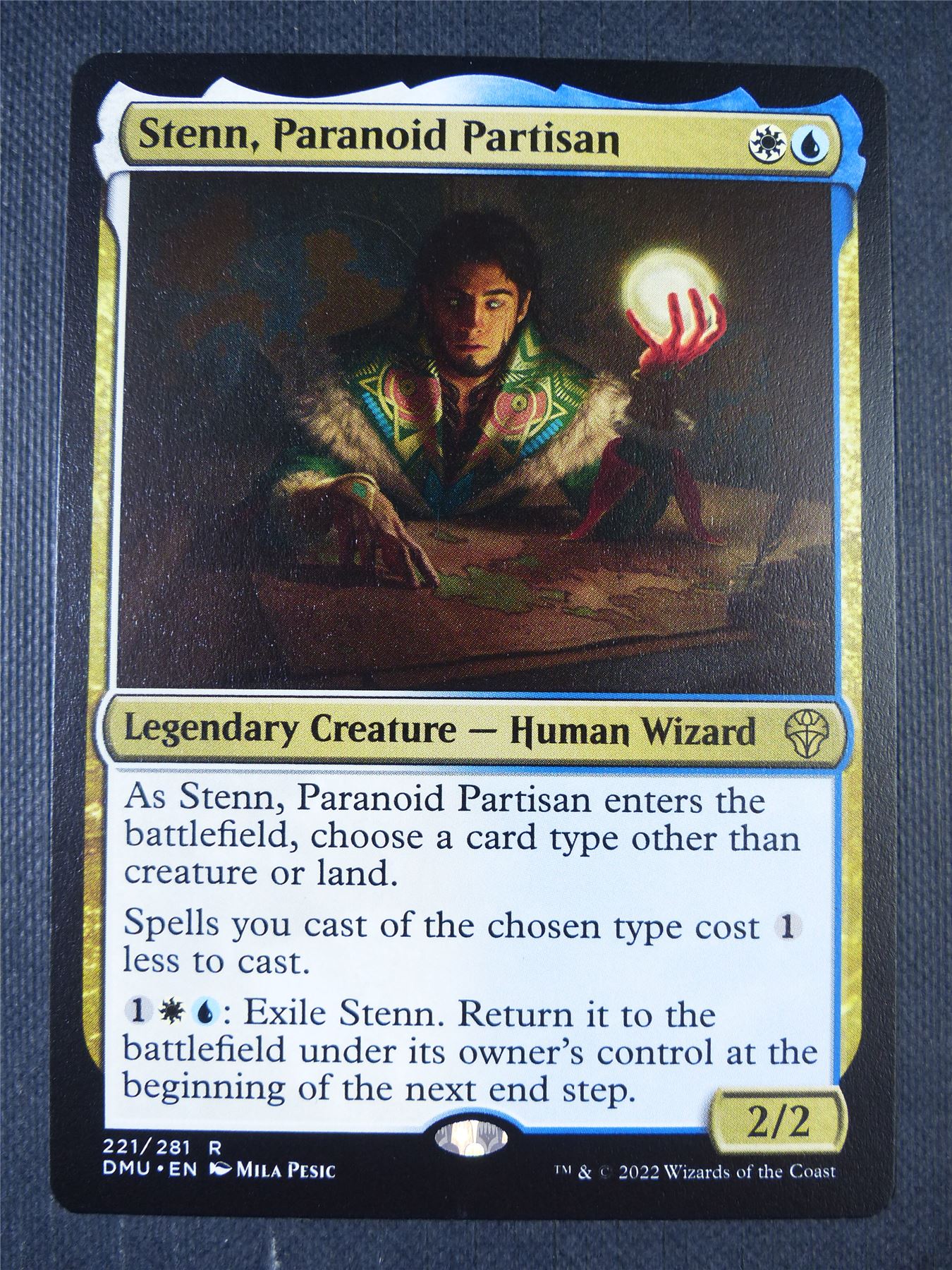 Stenn Paranoid Partisan - Dominaria United Mtg Card #7GD