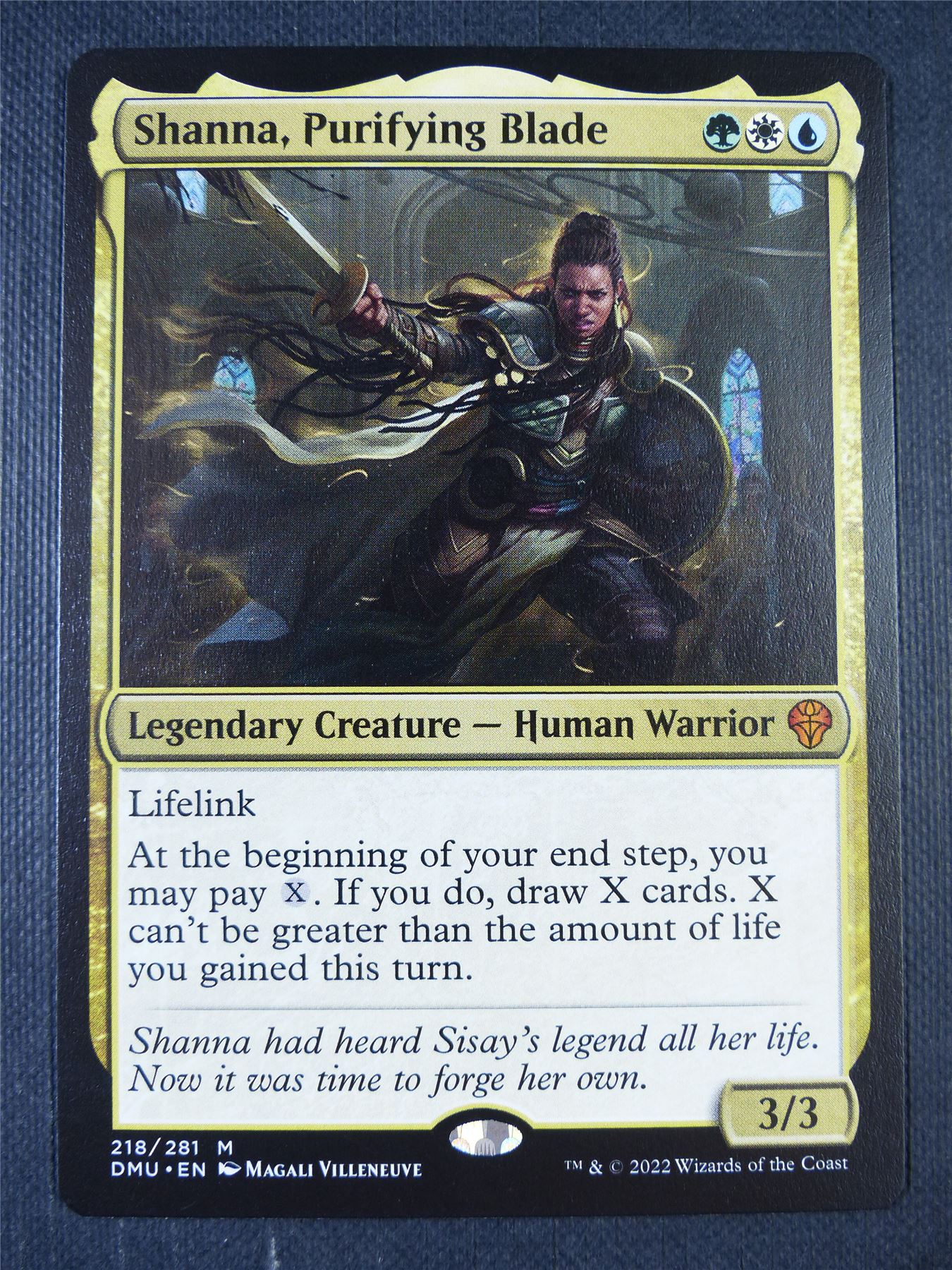 Shanna Purifying Blade - Dominaria United Mtg Card #7GC