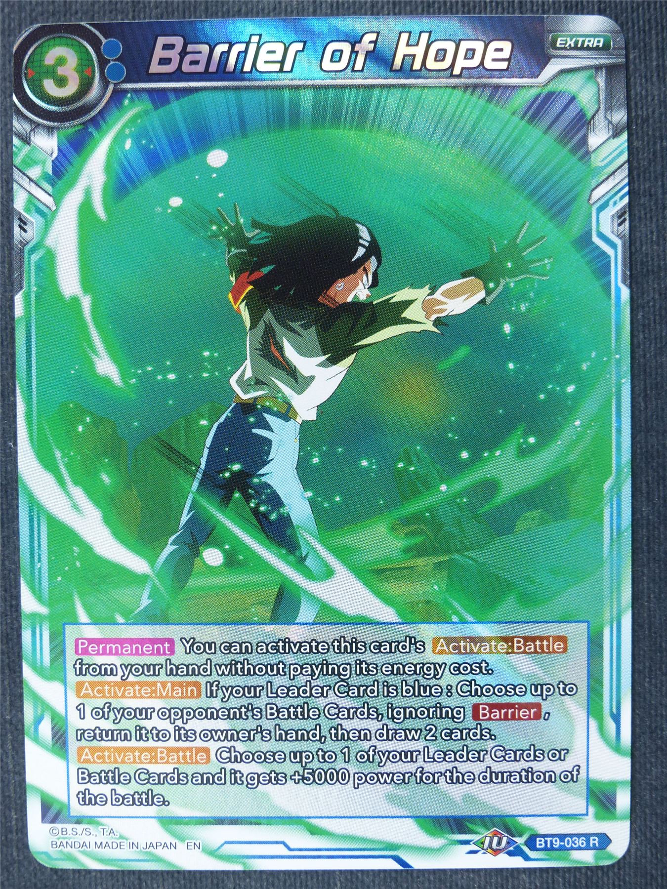 Barrier of Hope R - Dragon Ball Super Cards #44T Barrier of Hope R - Dragon Ball Super Cards #44T