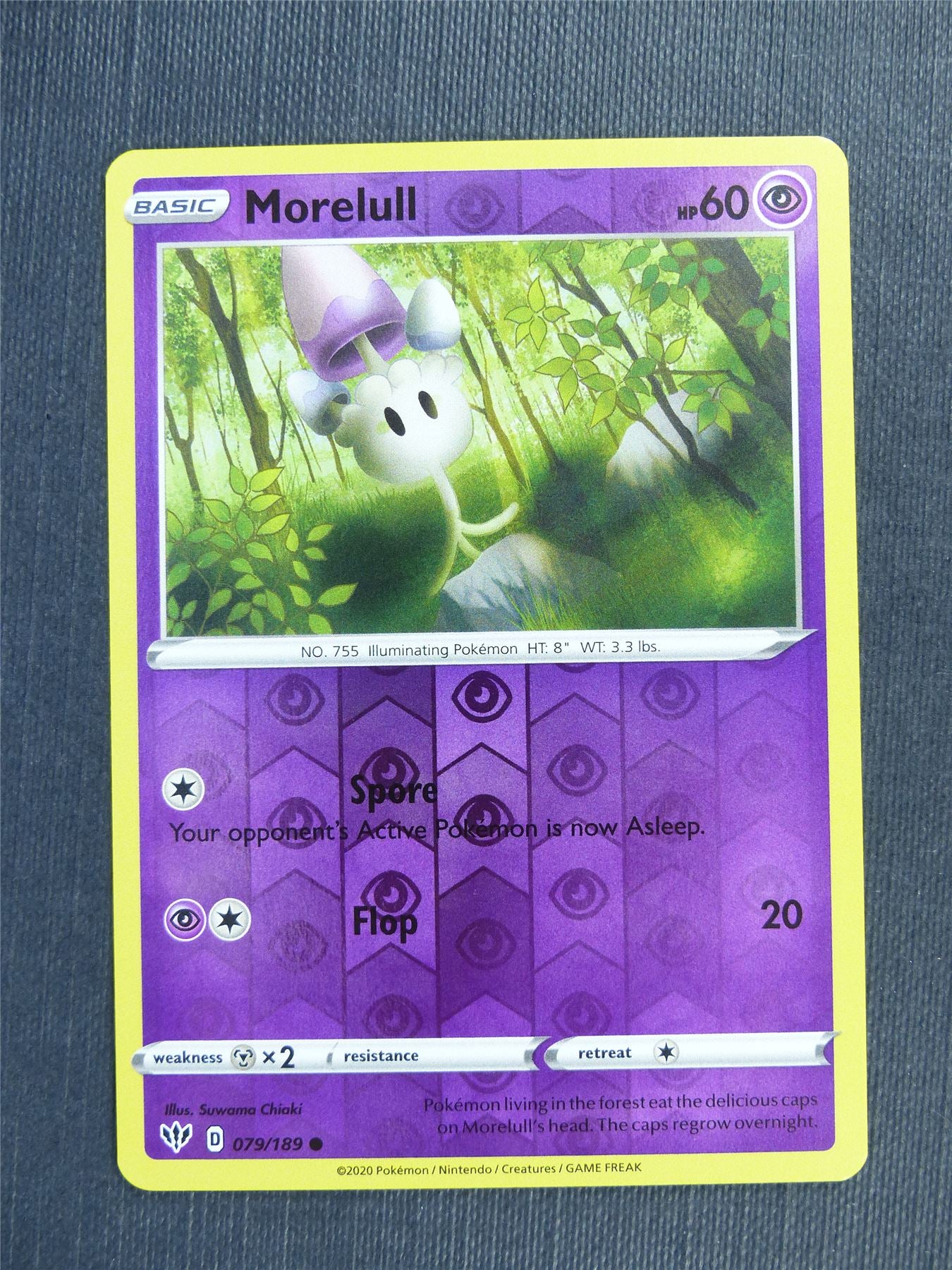 Morelull 079/189 Reverse Holo - DAA - Pokemon Card #3BV