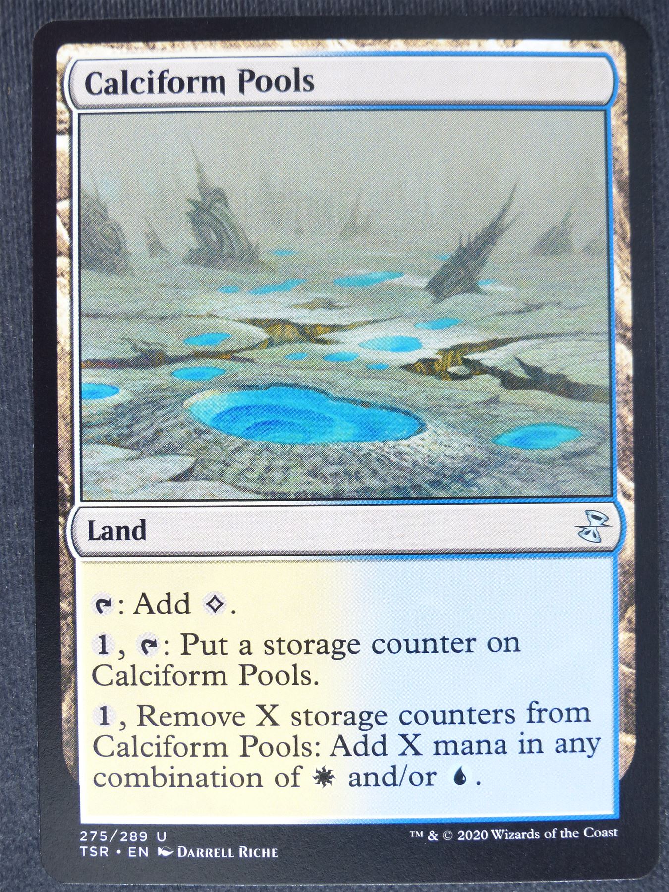 Calciform Pools - Remastered - Mtg Magic Cards #TQ