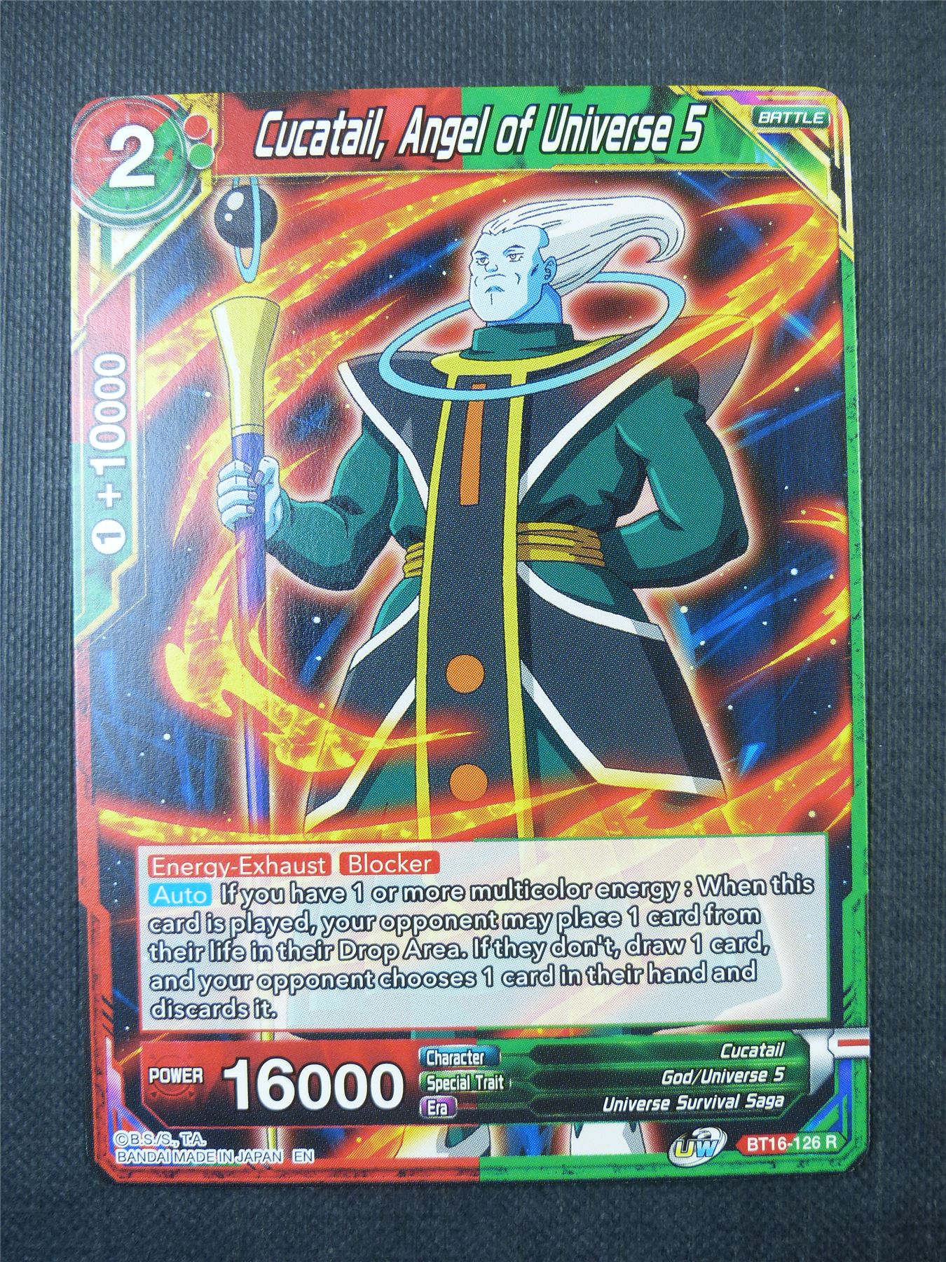 Cuctail Angel of Universe 5 R - Dragon Ball Super Card #14