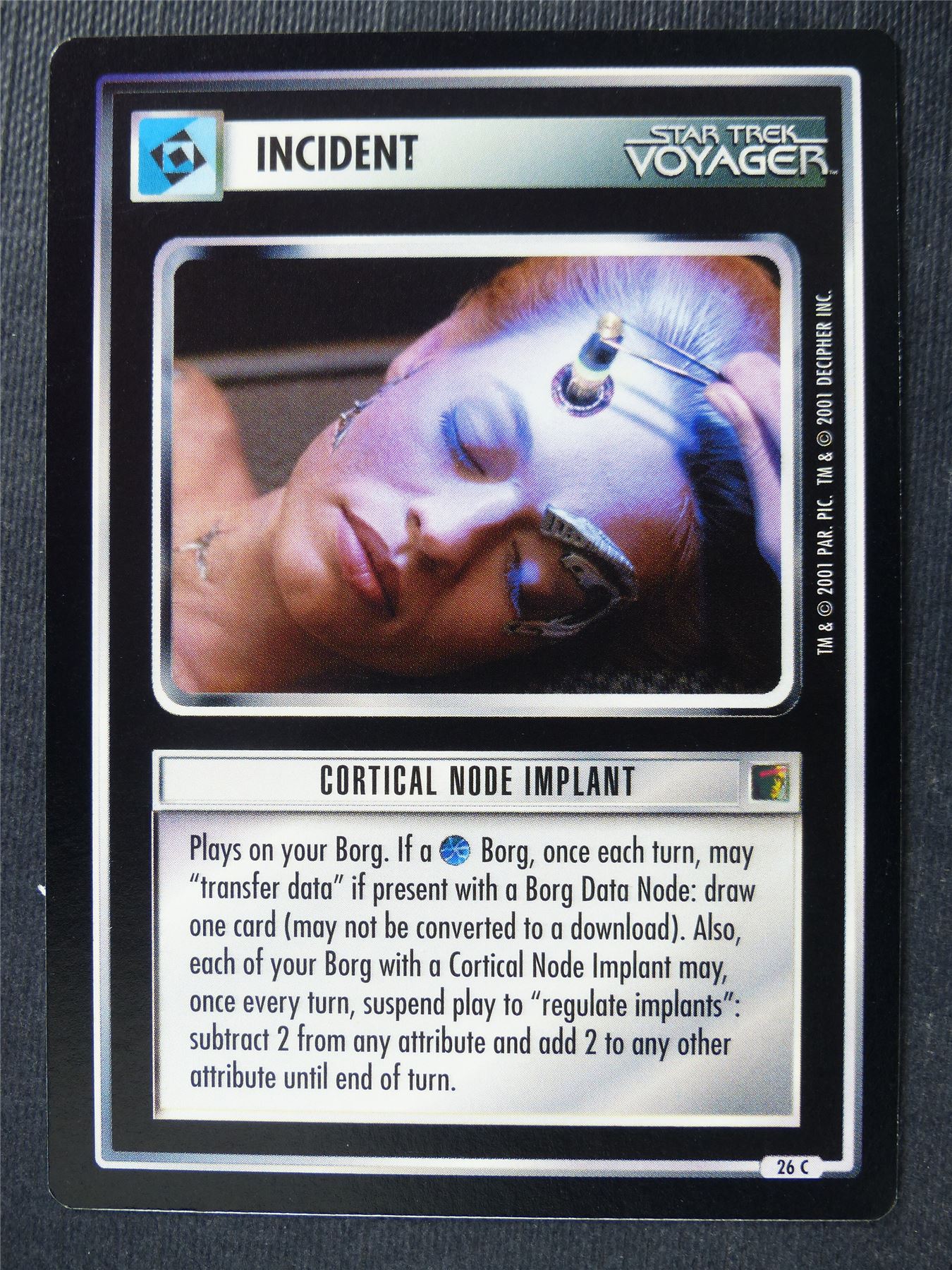 Cortical Node Implant - Voyager - Star Trek Card #4TA