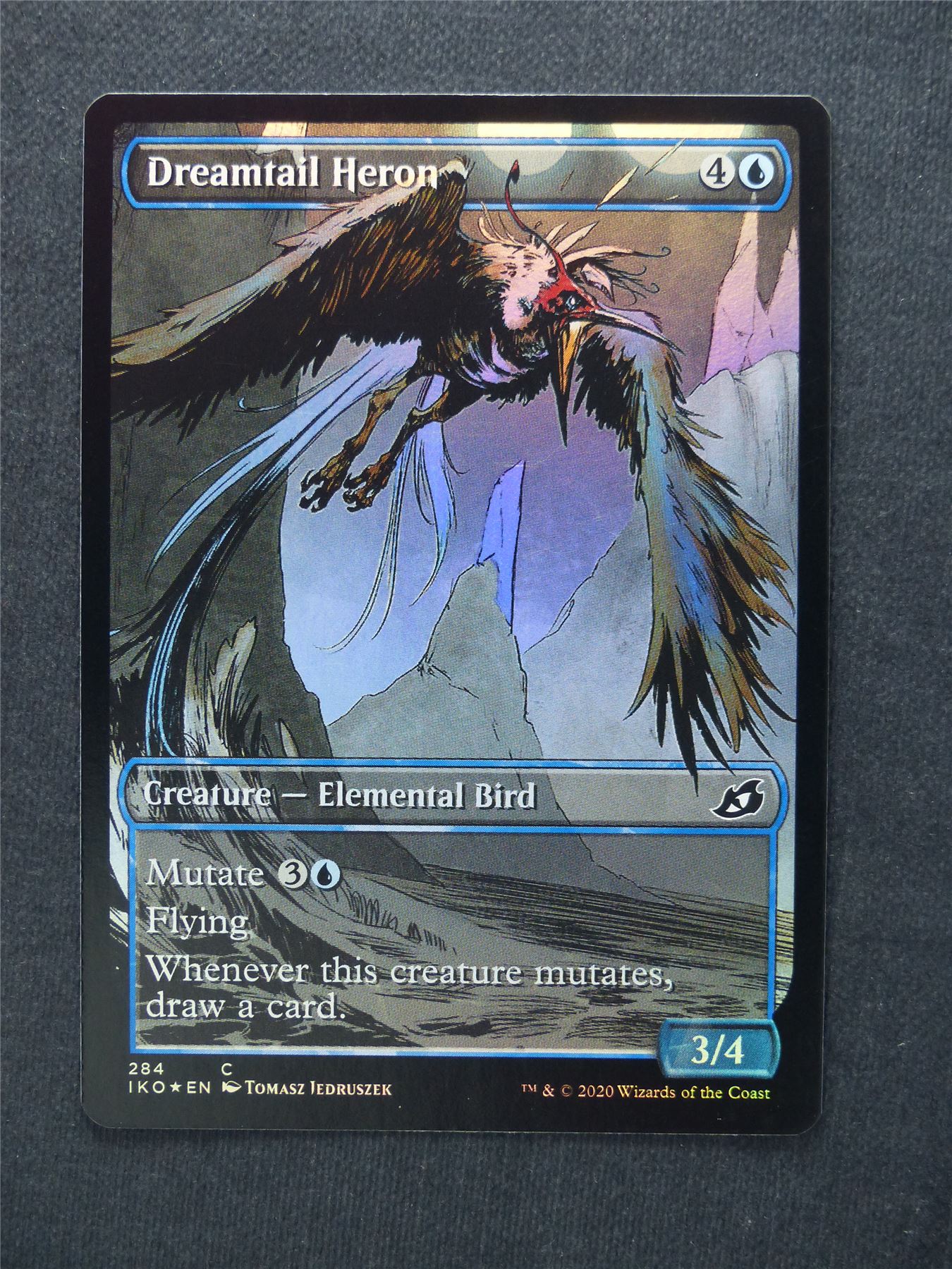 Dreamtail Heron Showcase Foil - Mtg Magic Cards #I0