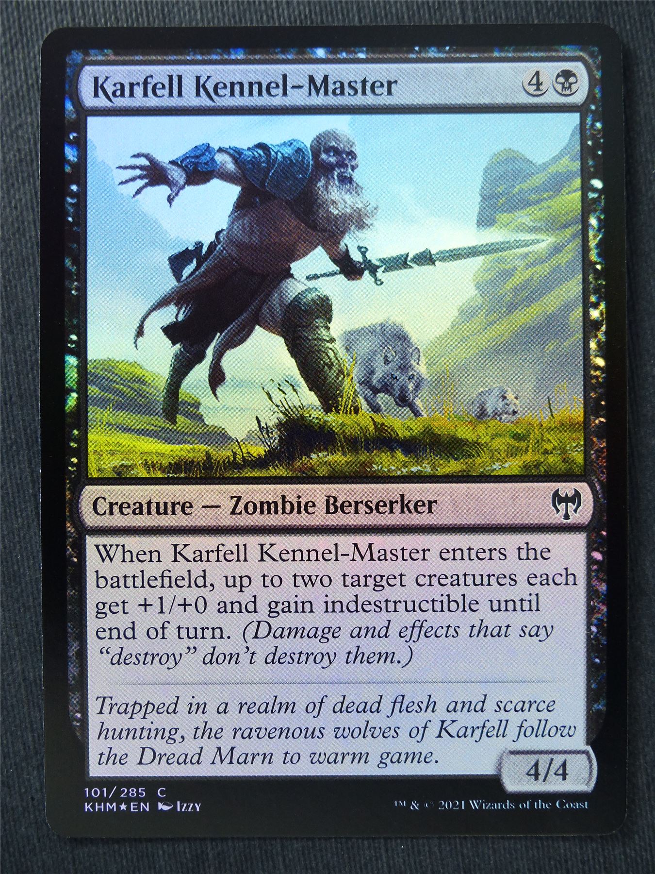 Karfell Kennel-Master Foil - Mtg Magic Cards #ZG