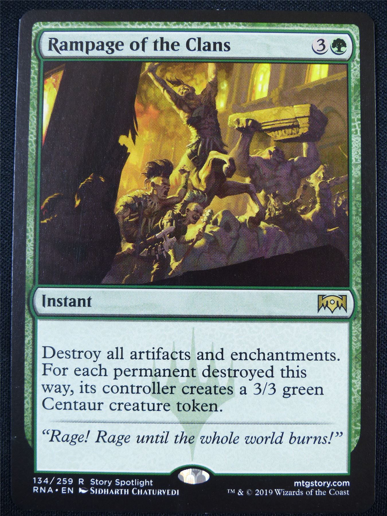 Rampage of the Clans - RNA - Mtg Card #P5