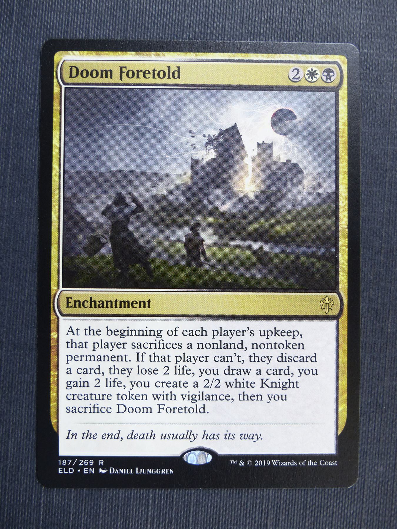 Doom Foretold - Mtg Magic Cards #160 Archeron Doom Foretold - Mtg Magic Cards #160 Archeron