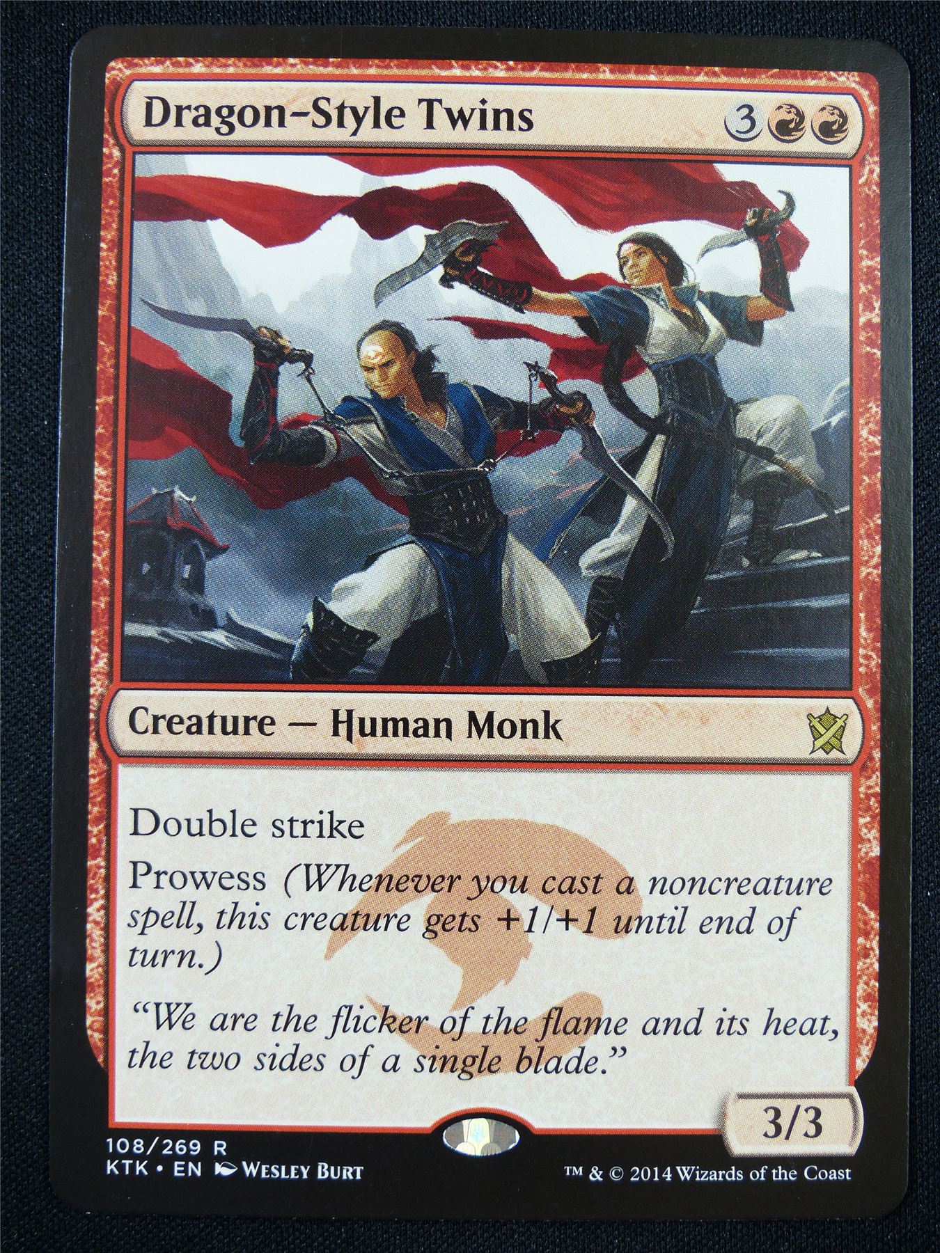 Dragon-Style Twins - Mtg Card #1ZP