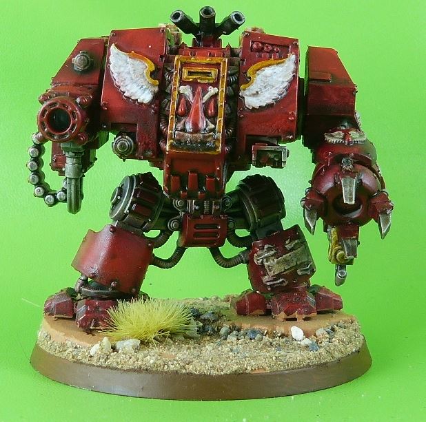 Blood Angels Furioso Dreadnoughts painted - Warhammer 40K #6U