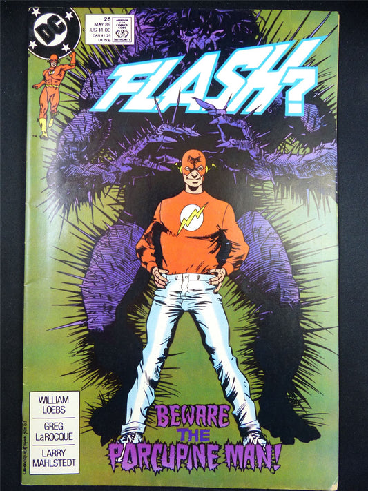 FLASH? #26 - DC Comic May 1989 #IC