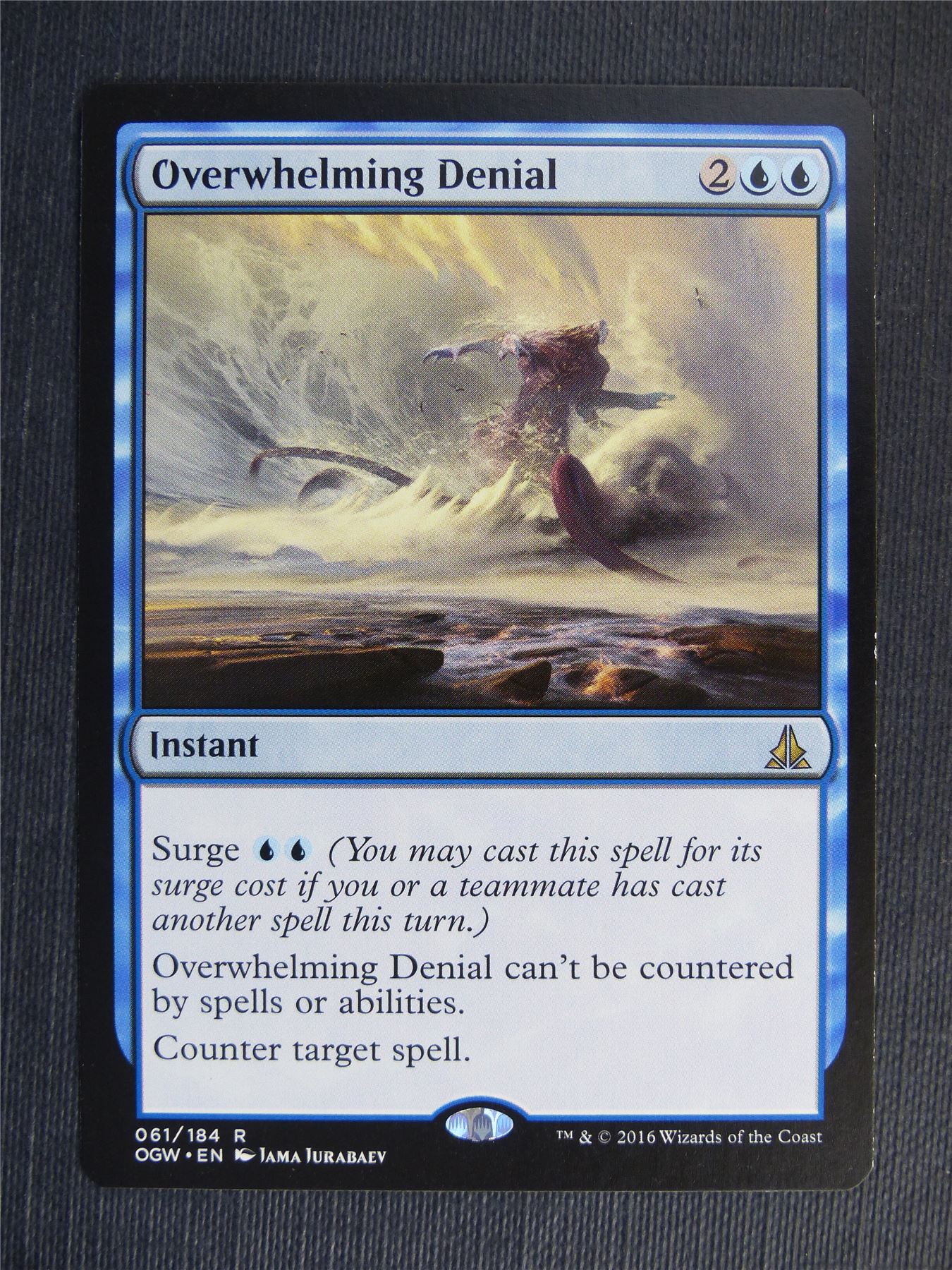 Overwhelming Denial - Mtg Magic Cards #2MO