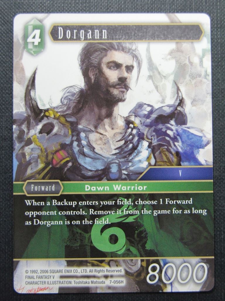 Dorgann 7-056H - Final Fantasy Cards # 2D90
