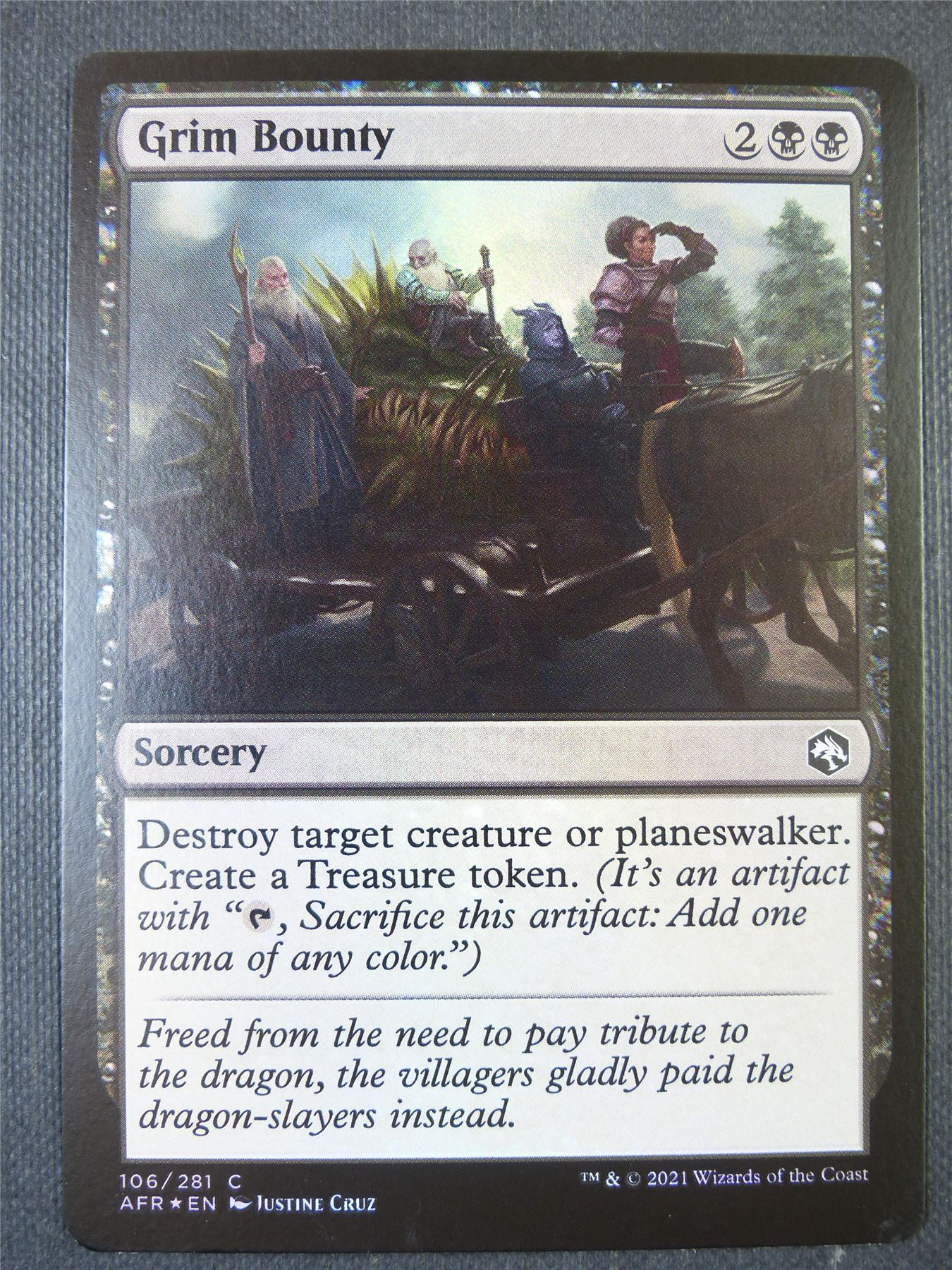 Grim Bounty Foil - Mtg Card #2BY