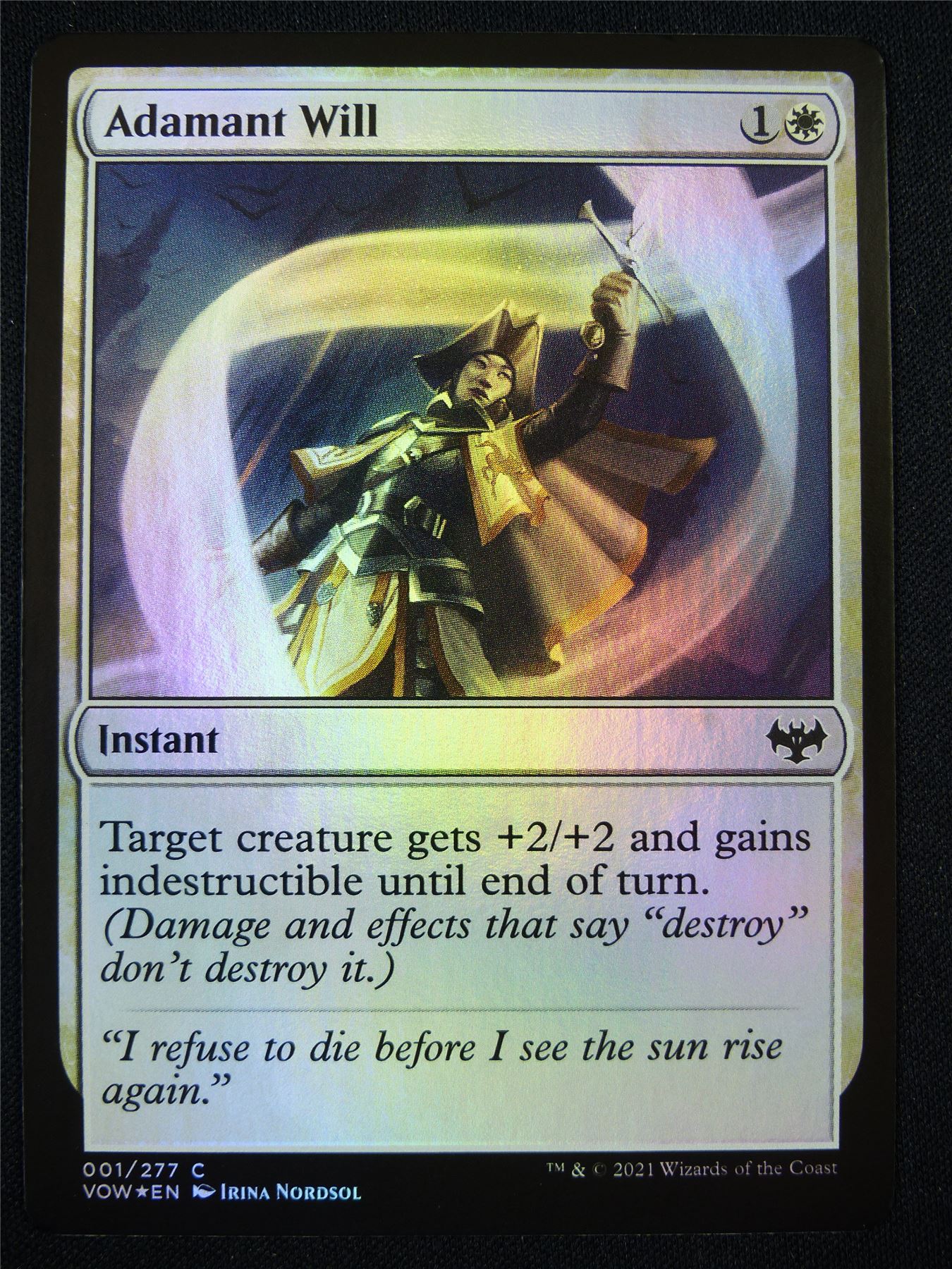 Adamant Will Foil - Mtg Card #1M1