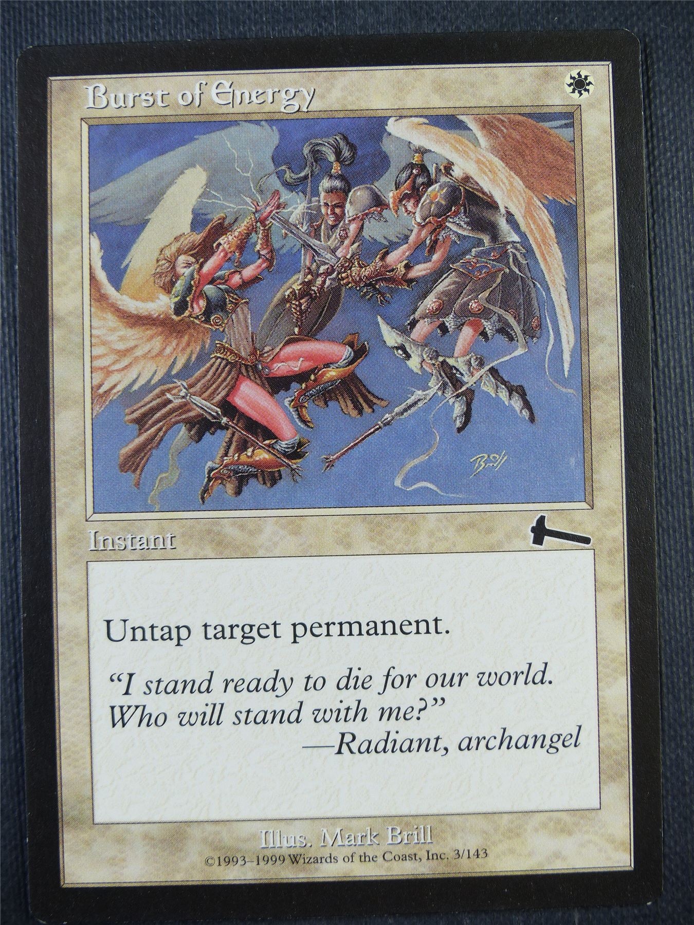 Burst of Energy - Mtg Card #9ER