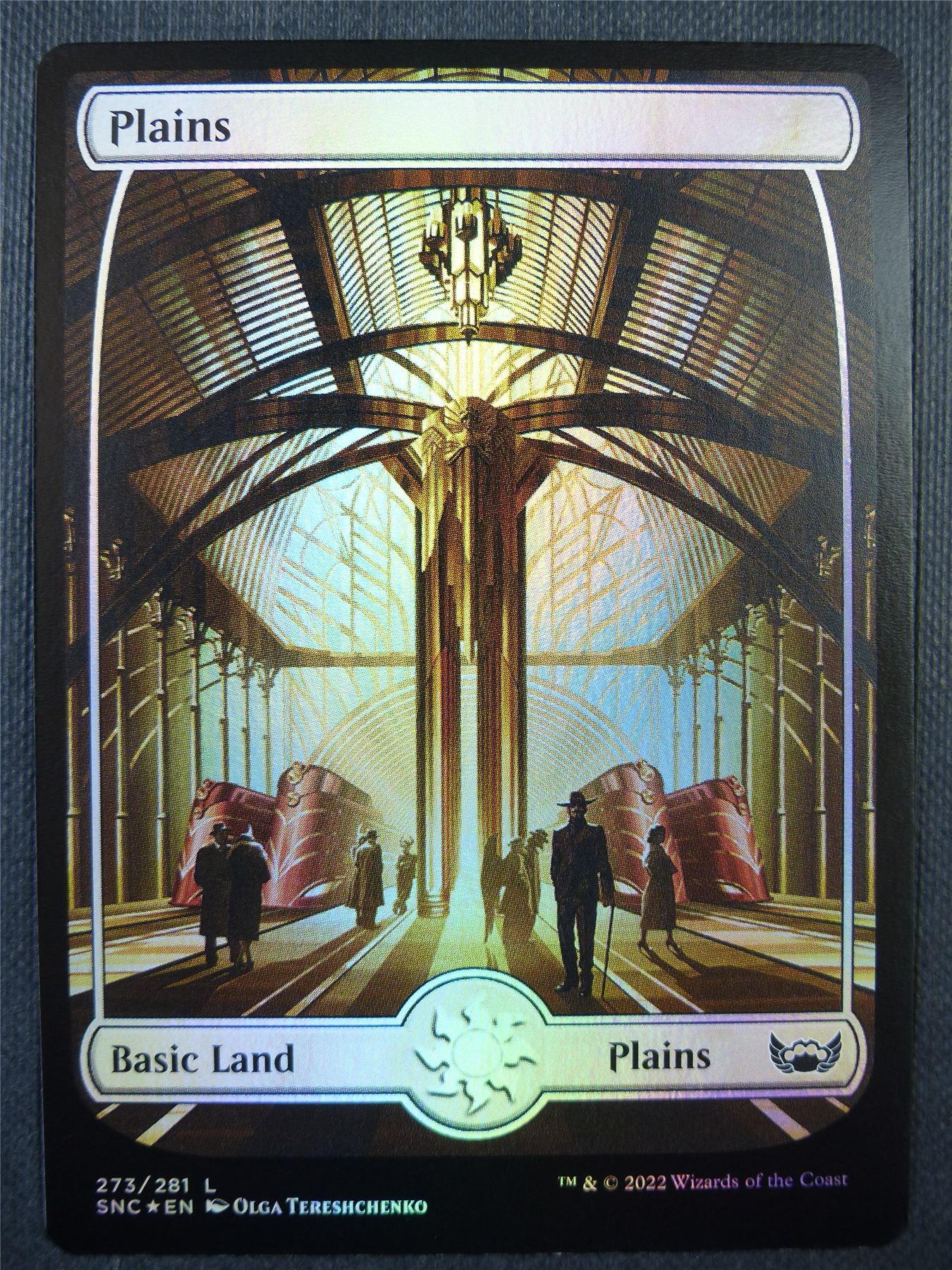 Plains 273/281 Full Art Foil - Mtg Card #68E