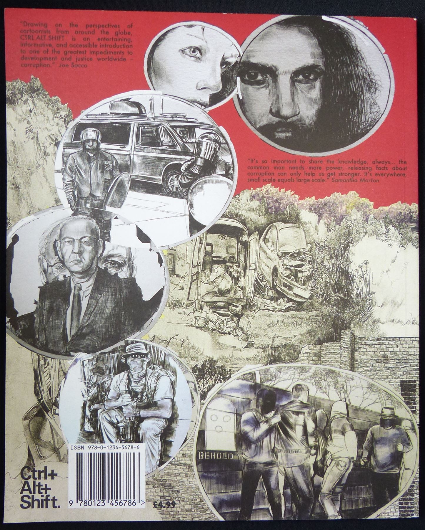 CTRL Alt Shift: Unmasks Corruption - Graphic Softback #13B