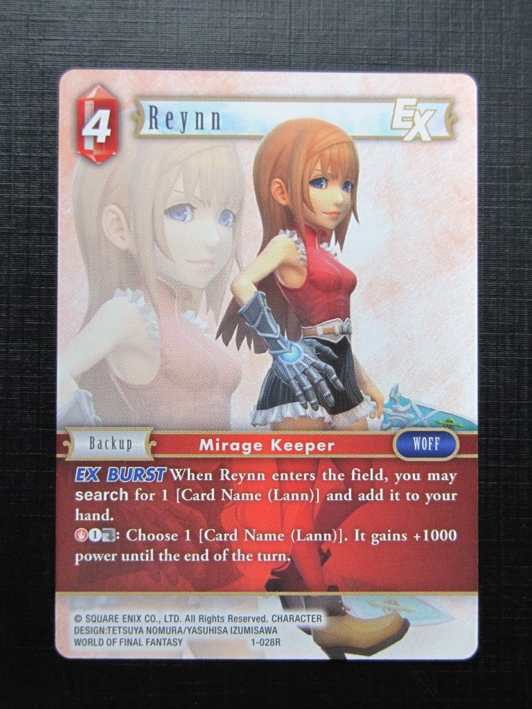 Final Fantasy Cards: REYNN 1-028R # 23G39