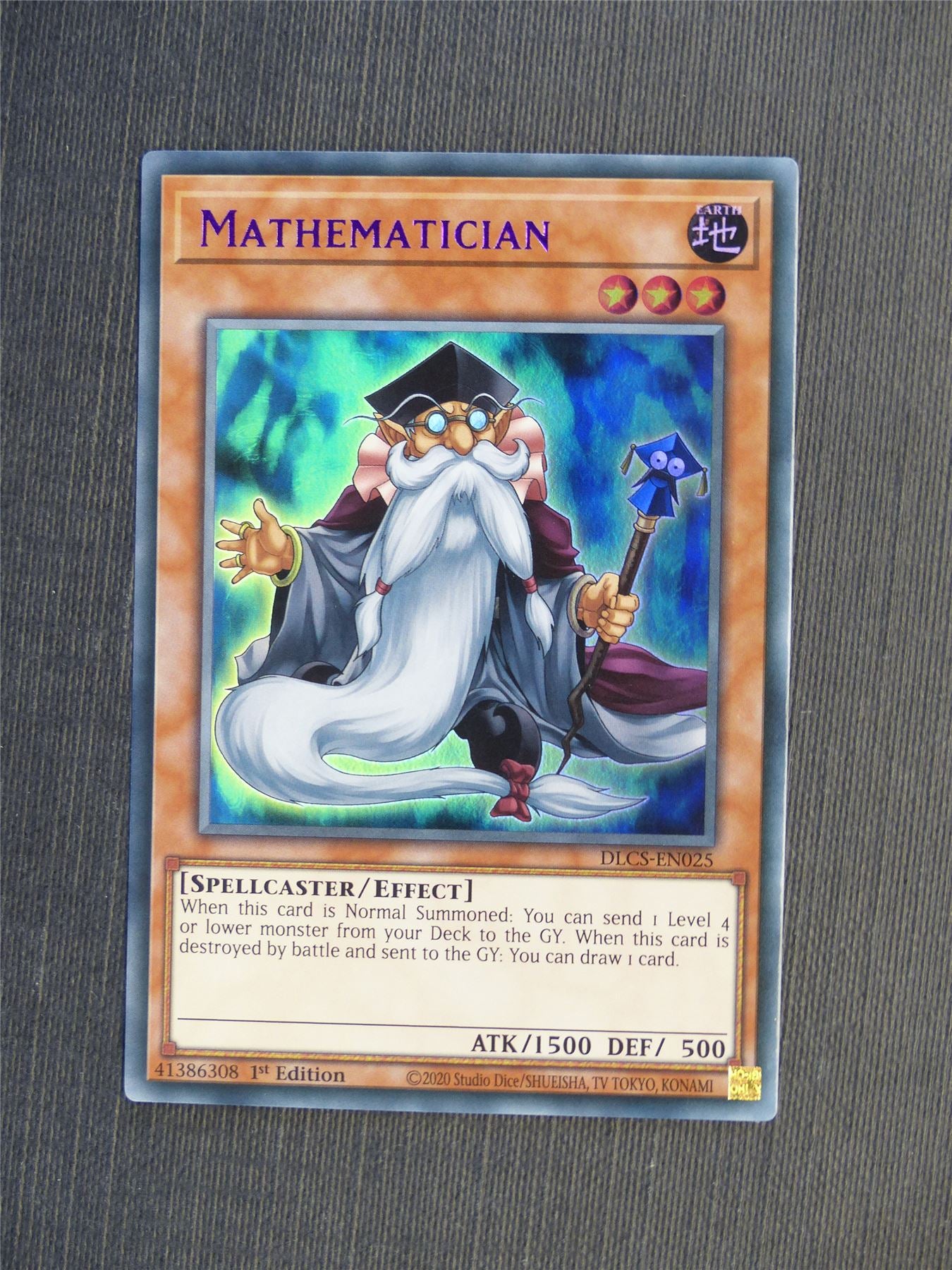 yugioh mathematician deck Mathematician DLCS purple Ultra Rare - 1st ed