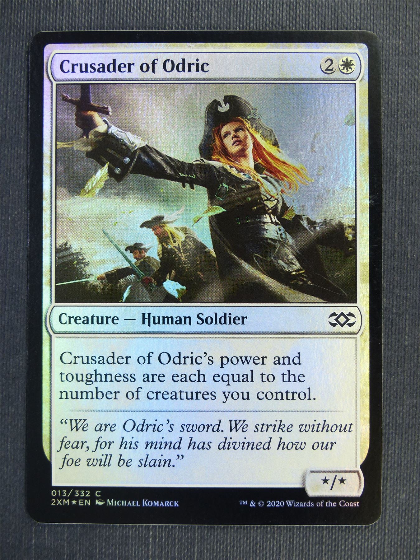 Crusader of Odric Foil - Mtg Magic Cards #492