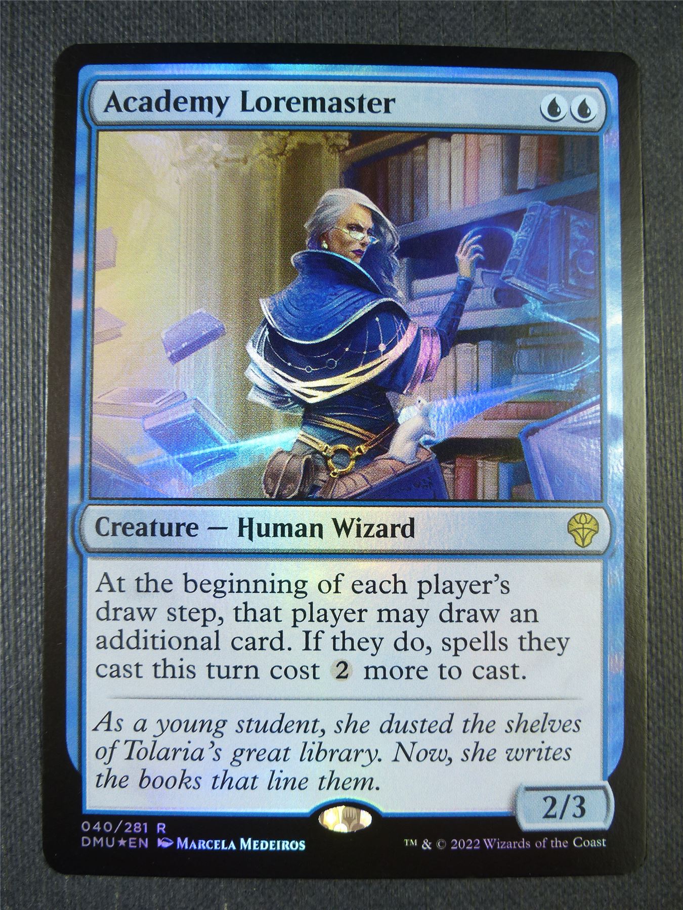 Academy Loremaster Foil - Dominaria United Mtg Card #7EJ