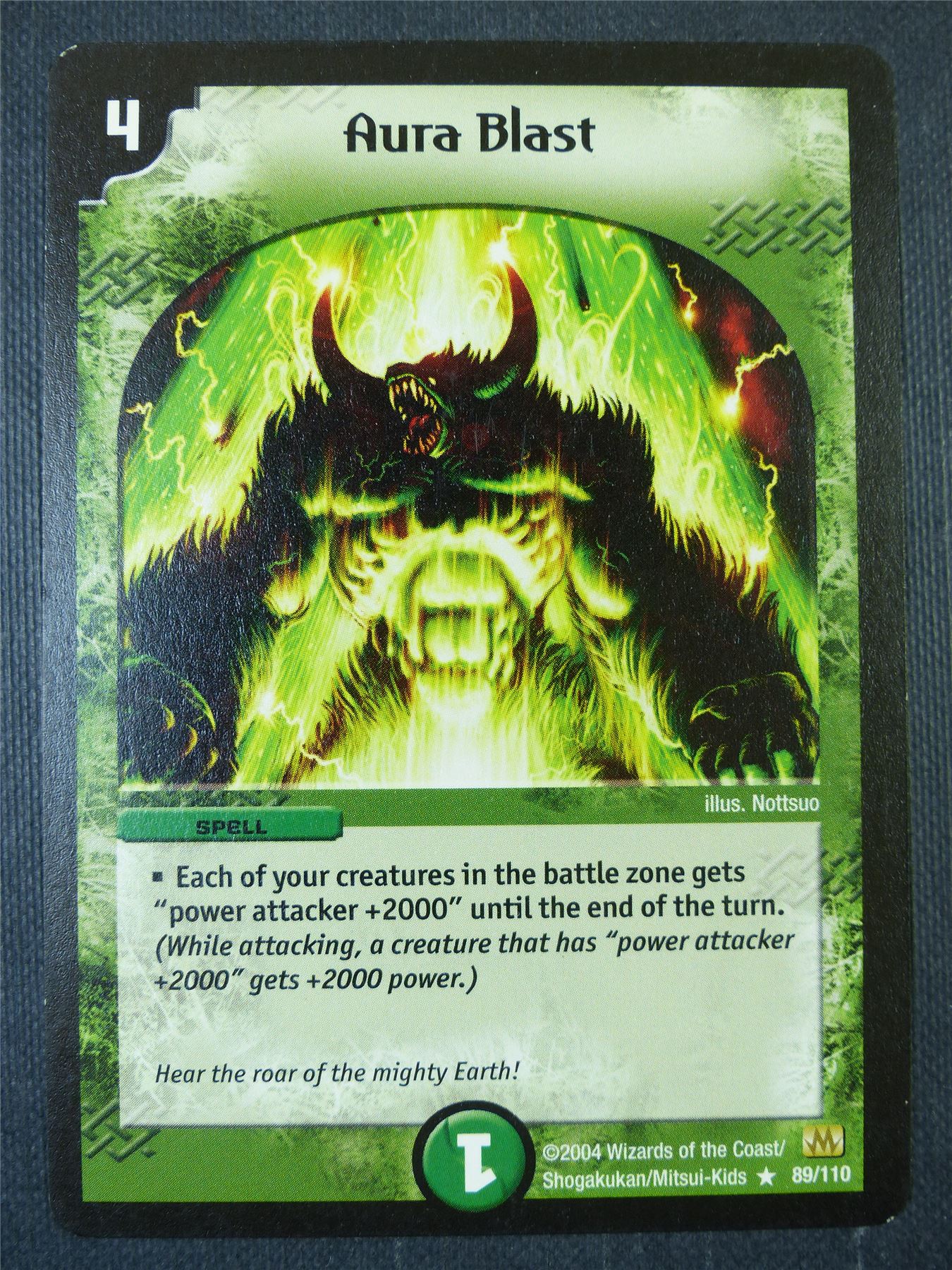 Aura Blast 89/110 - Duel Master Card #27Z
