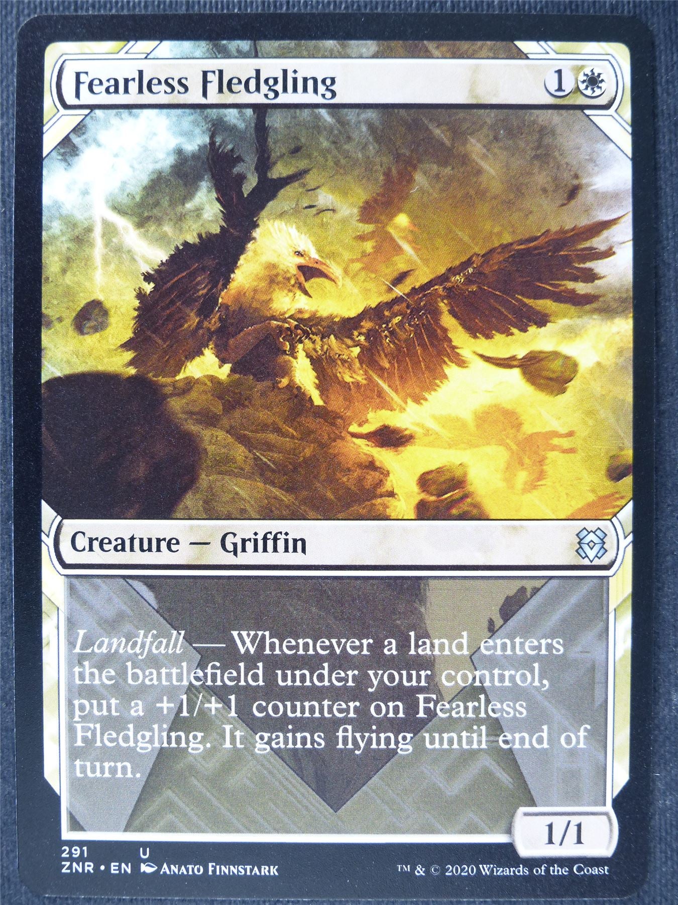 Fearless Fledgling Showcase - Mtg Magic Cards #Y9