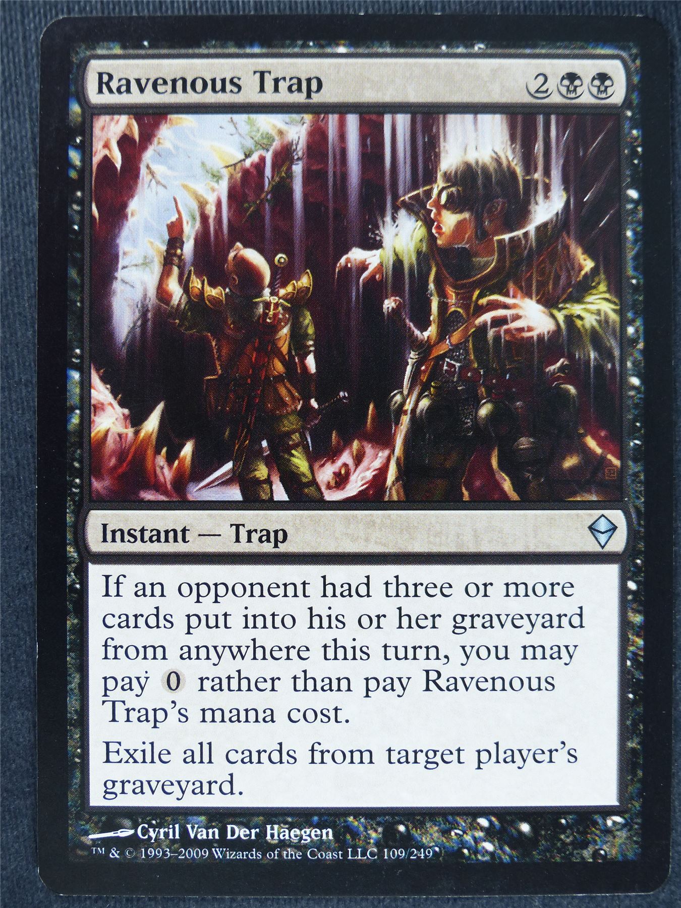 Ravenous Trap - Mtg Magic Cards #E1