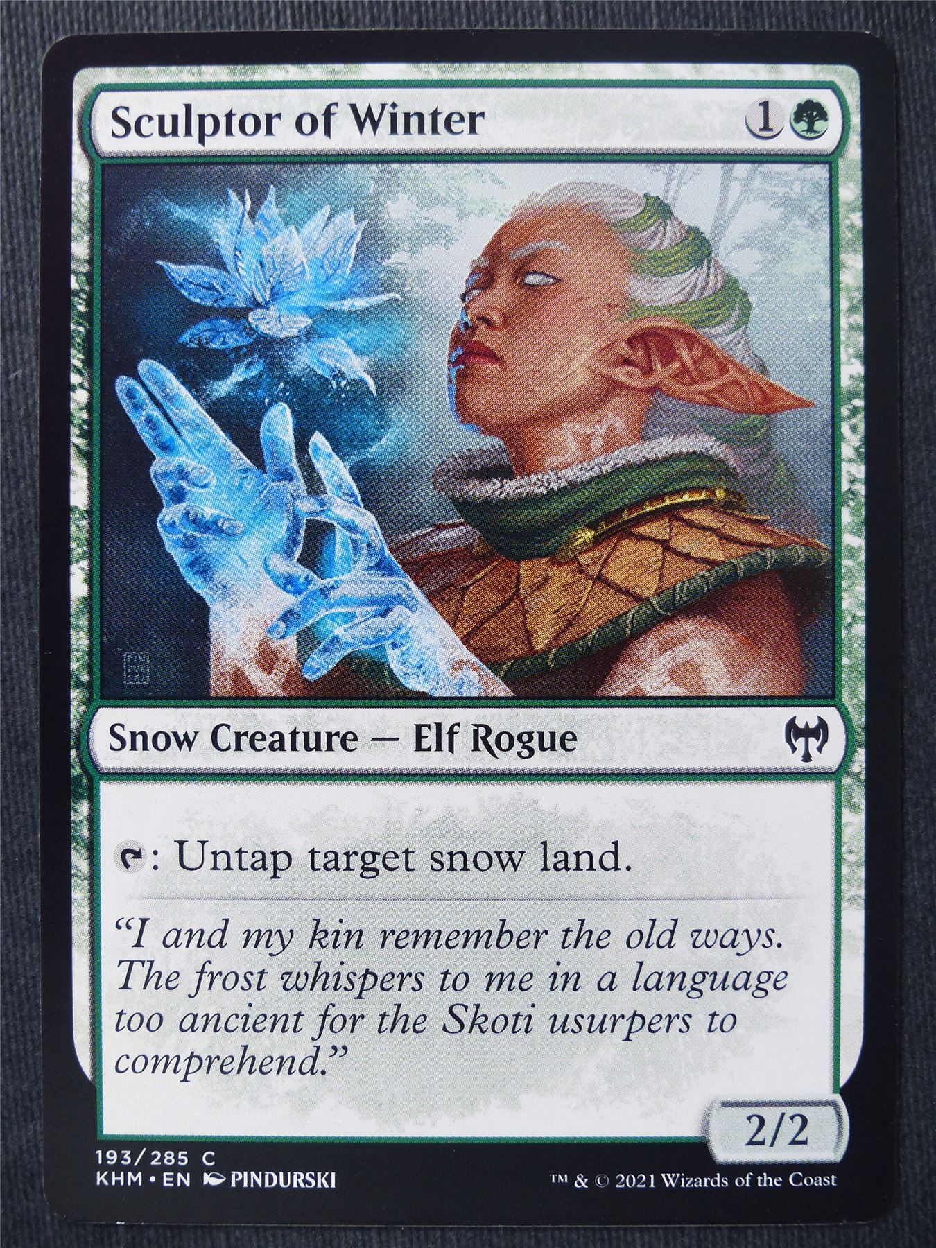 Sculptor of Winter - Mtg Magic Cards #1O