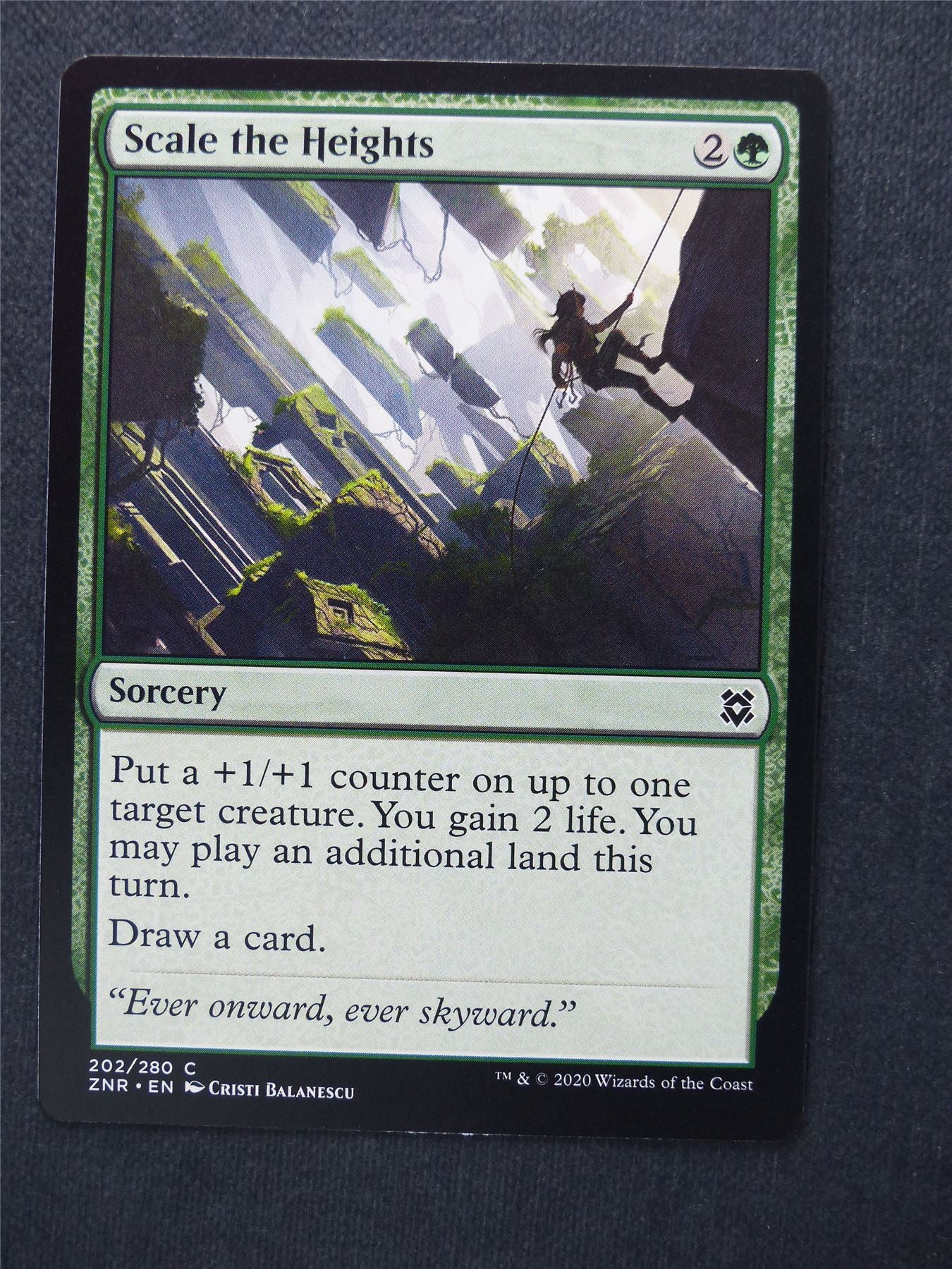 Scale the Heights - Mtg Magic Cards #TX