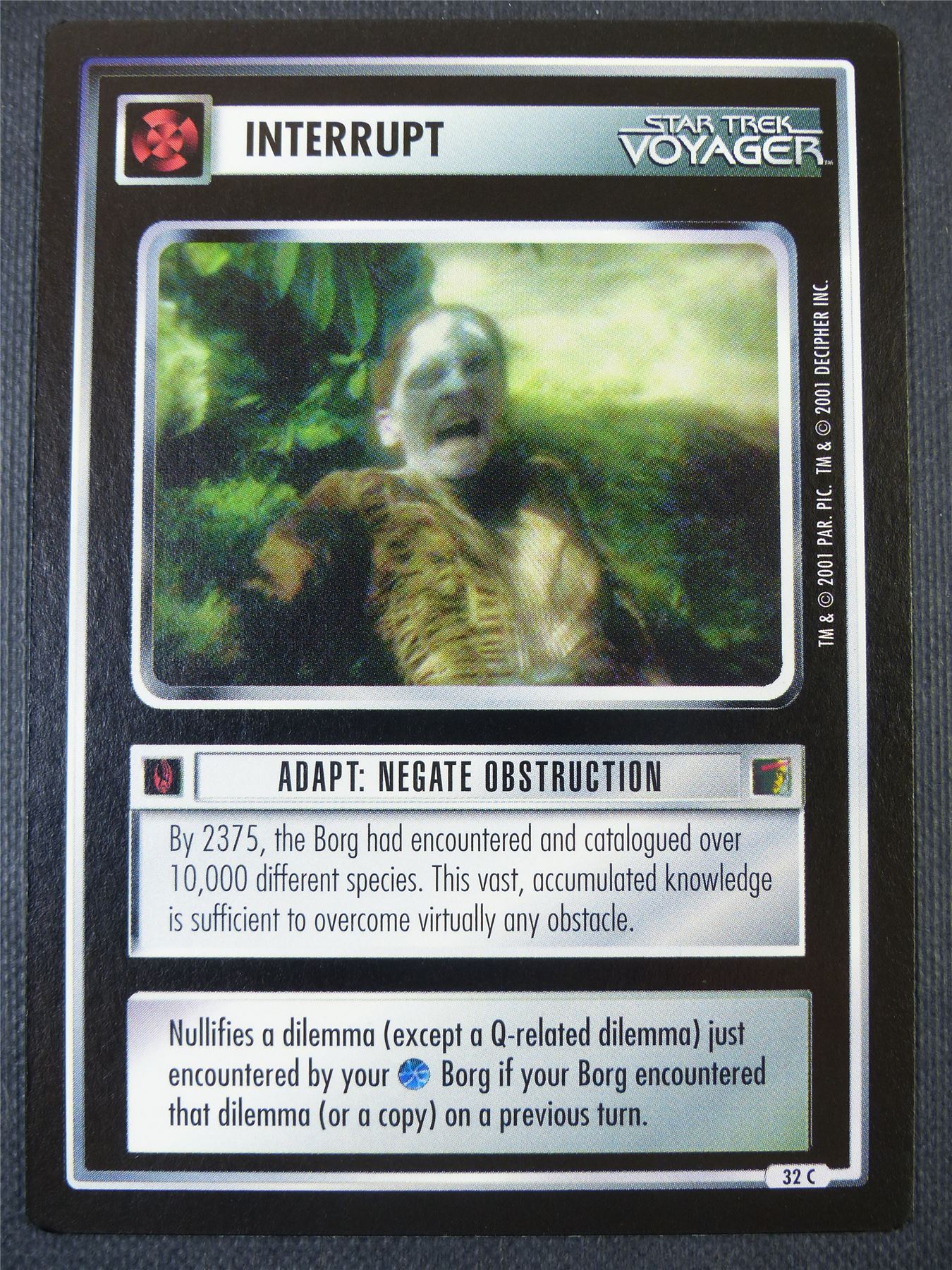 Adapt: Negate Obstruction - Voyager - Star Trek Card #67O