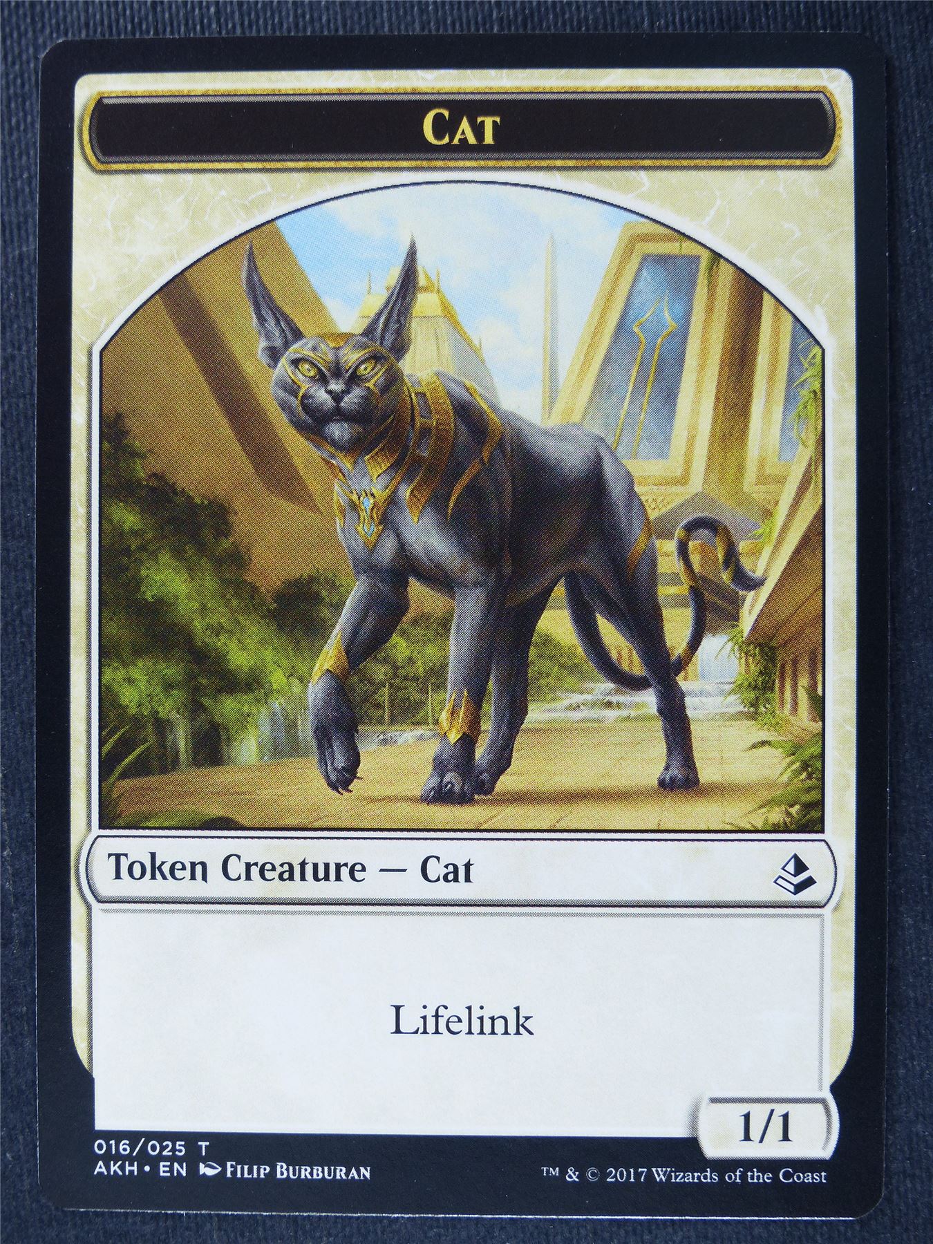 Tah-Crop Skirmisher / Cat Token - Mtg Magic Cards #1R6