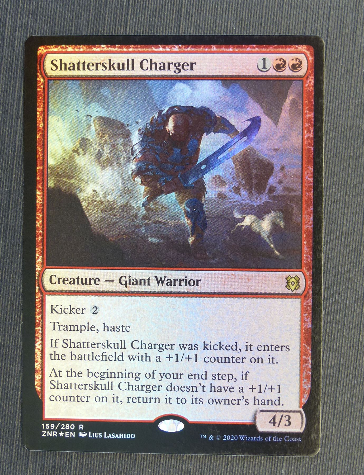 Shatterskull Charger Foil - Mtg Magic Cards #5BT