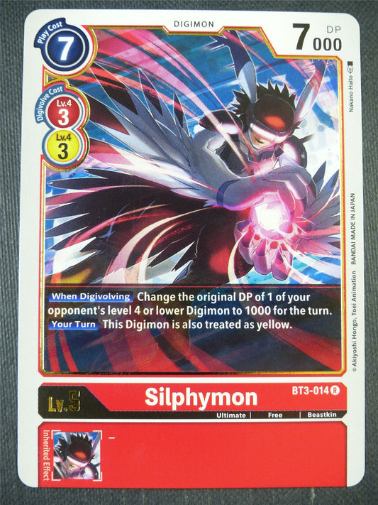 Silphymon BT3-014 R - Digimon Card #8K1