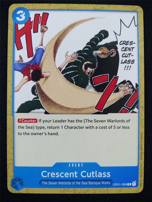 Crescent Cutlass OP01-089 C - One Piece Card #2YP