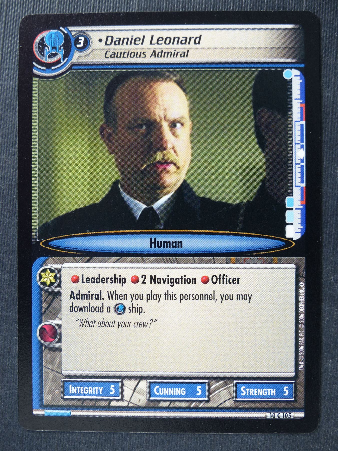 Daniel Leonard - Star Trek Card #4UP