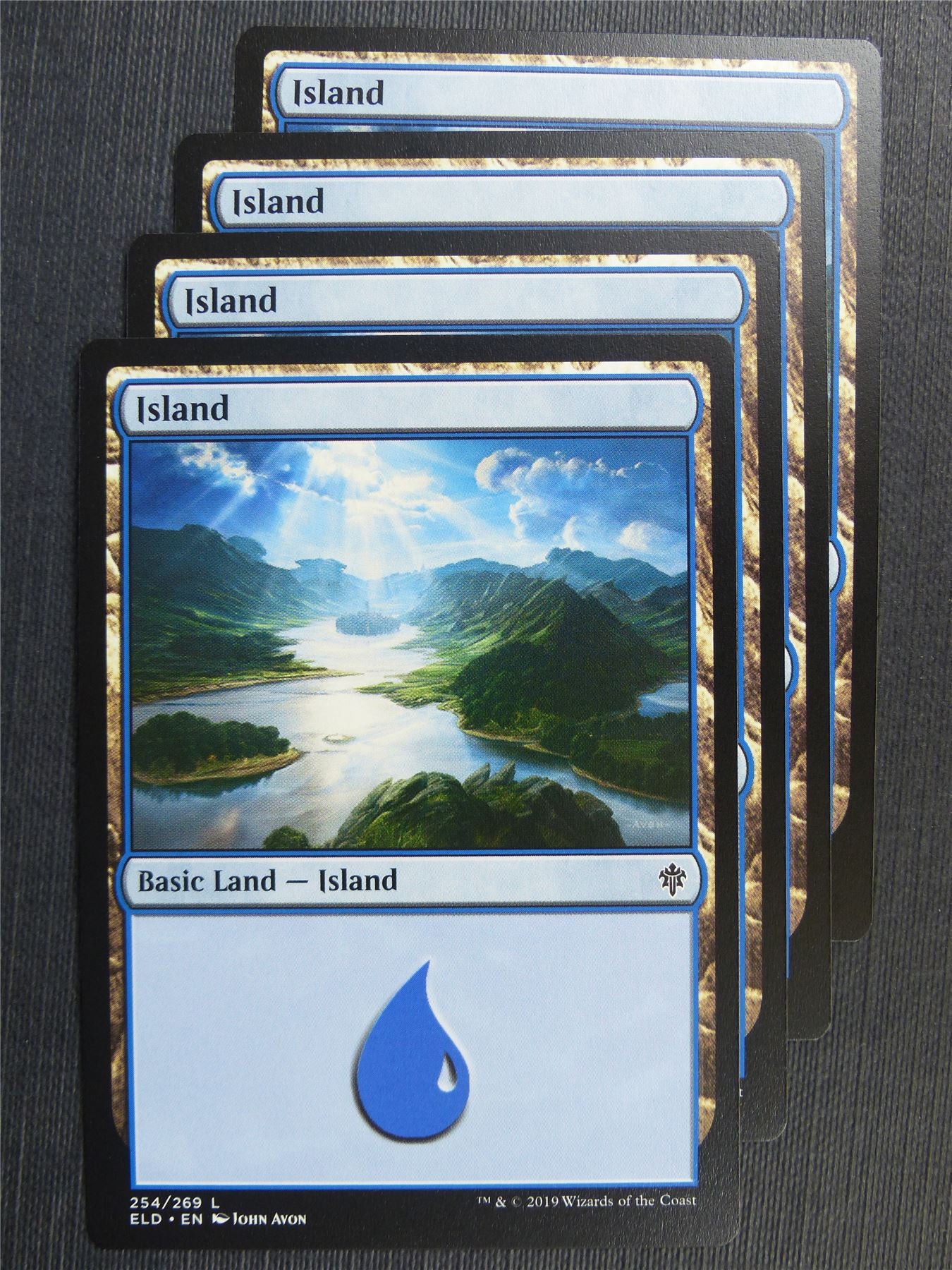 Island 254/269 x4 #3V9
