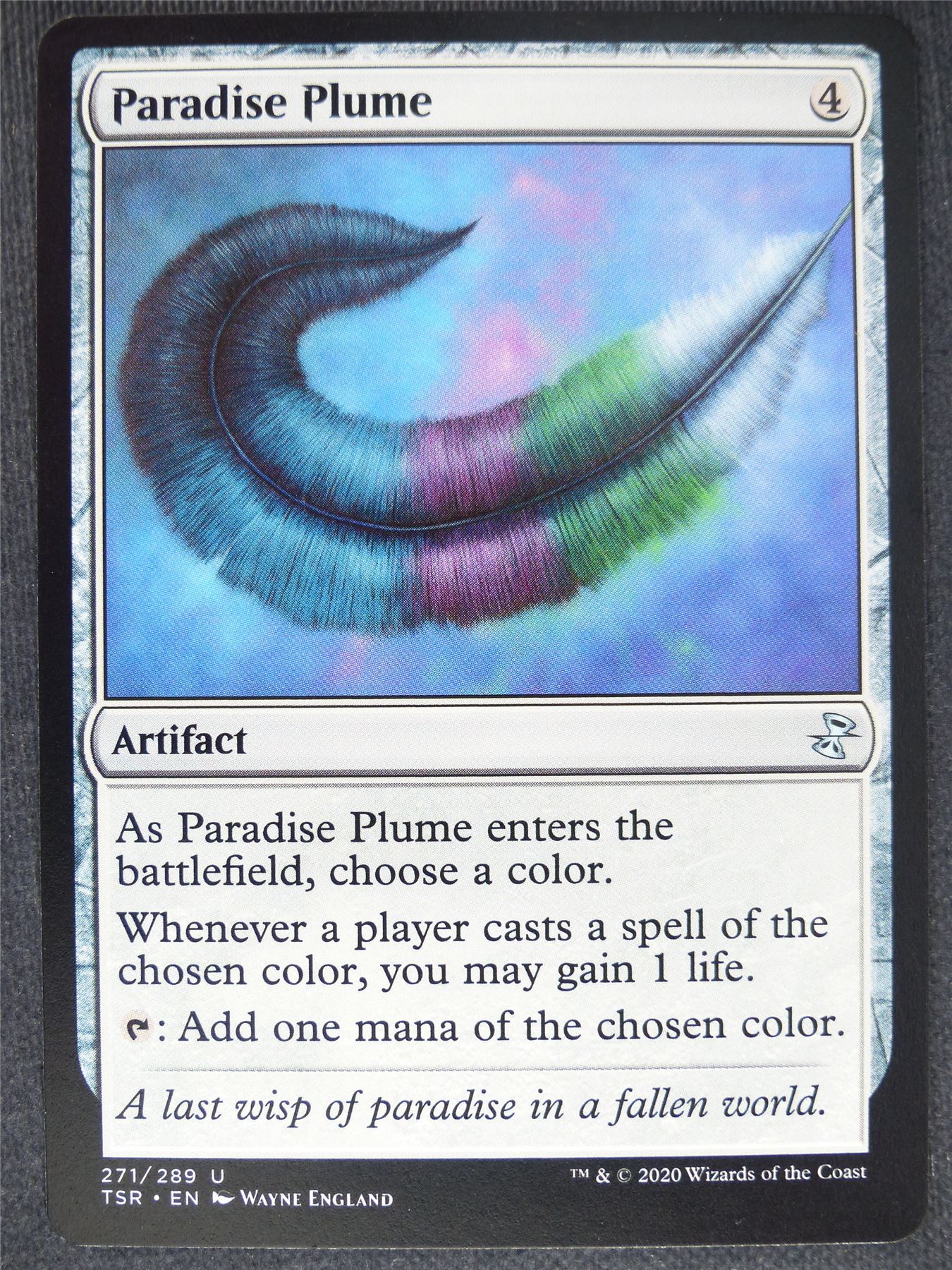 Paradise Plume - Remastered - Mtg Magic Cards #TM