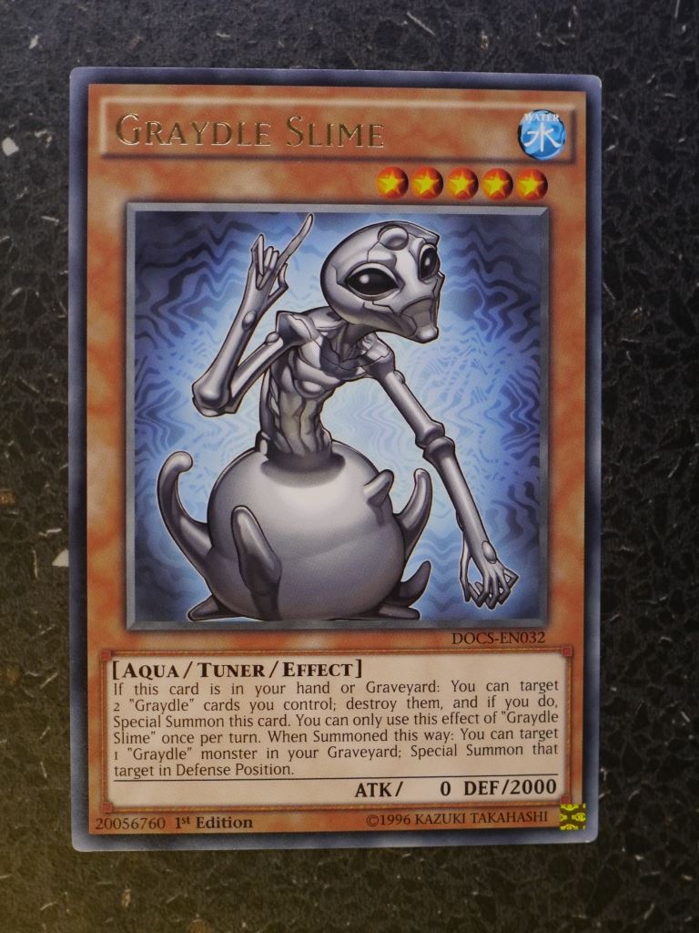 Yugioh Cards: GRAYDLE SLIME DOCS RARE # 3G41