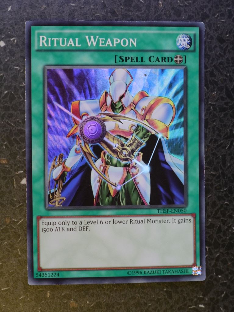 Yugioh Cards: RITUAL WEAPON THSF SUPER RARE # 3H27