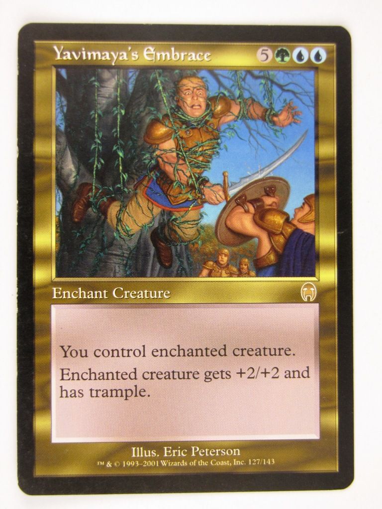 Mtg - YAVIMAYA'S EMBRACE - Played Rare