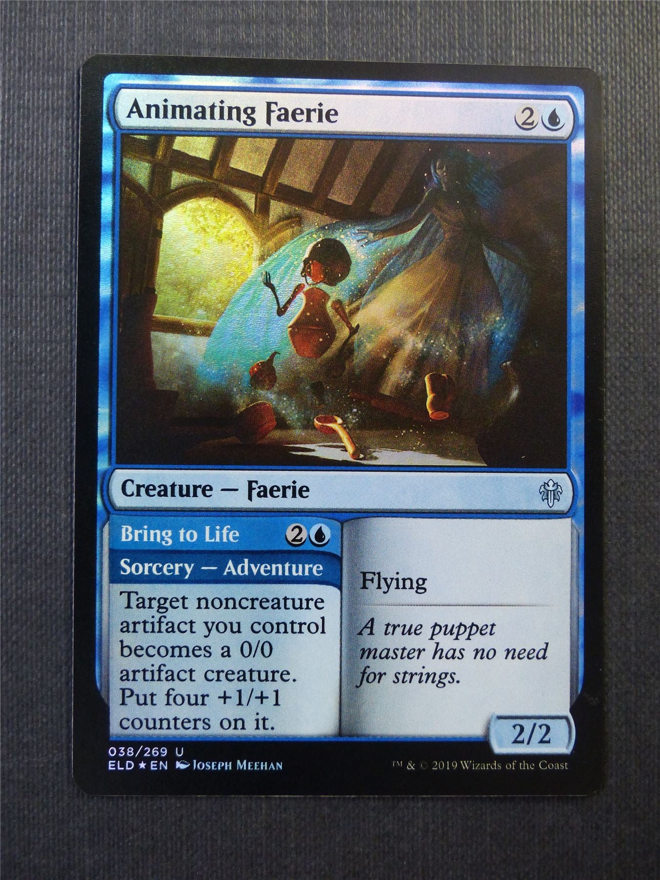 Animating Faerie Foil - Mtg Magic Cards #182