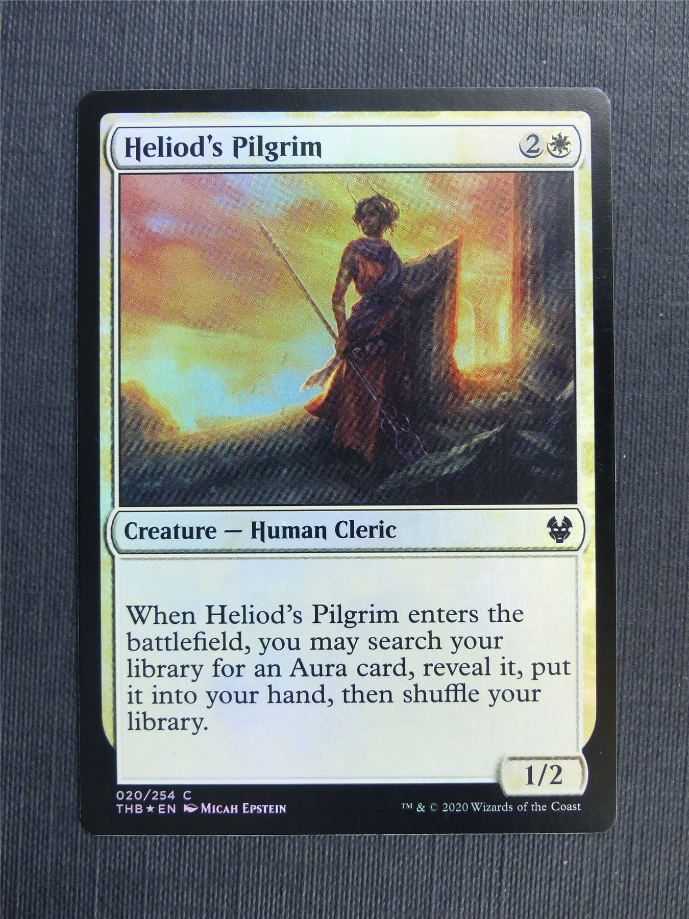 Heliod's Pilgrim Foil - Mtg Magic Cards #38L