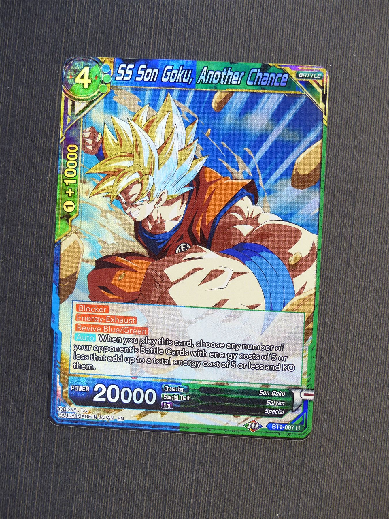 SS Son Goku Another Chance - Dragon Ball Super Cards #5LN