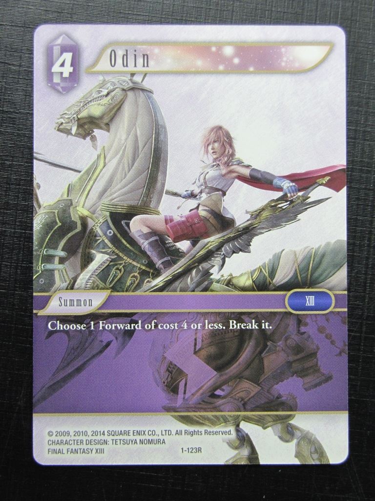 Final Fantasy Cards: ODIN 1-123R # 29B39
