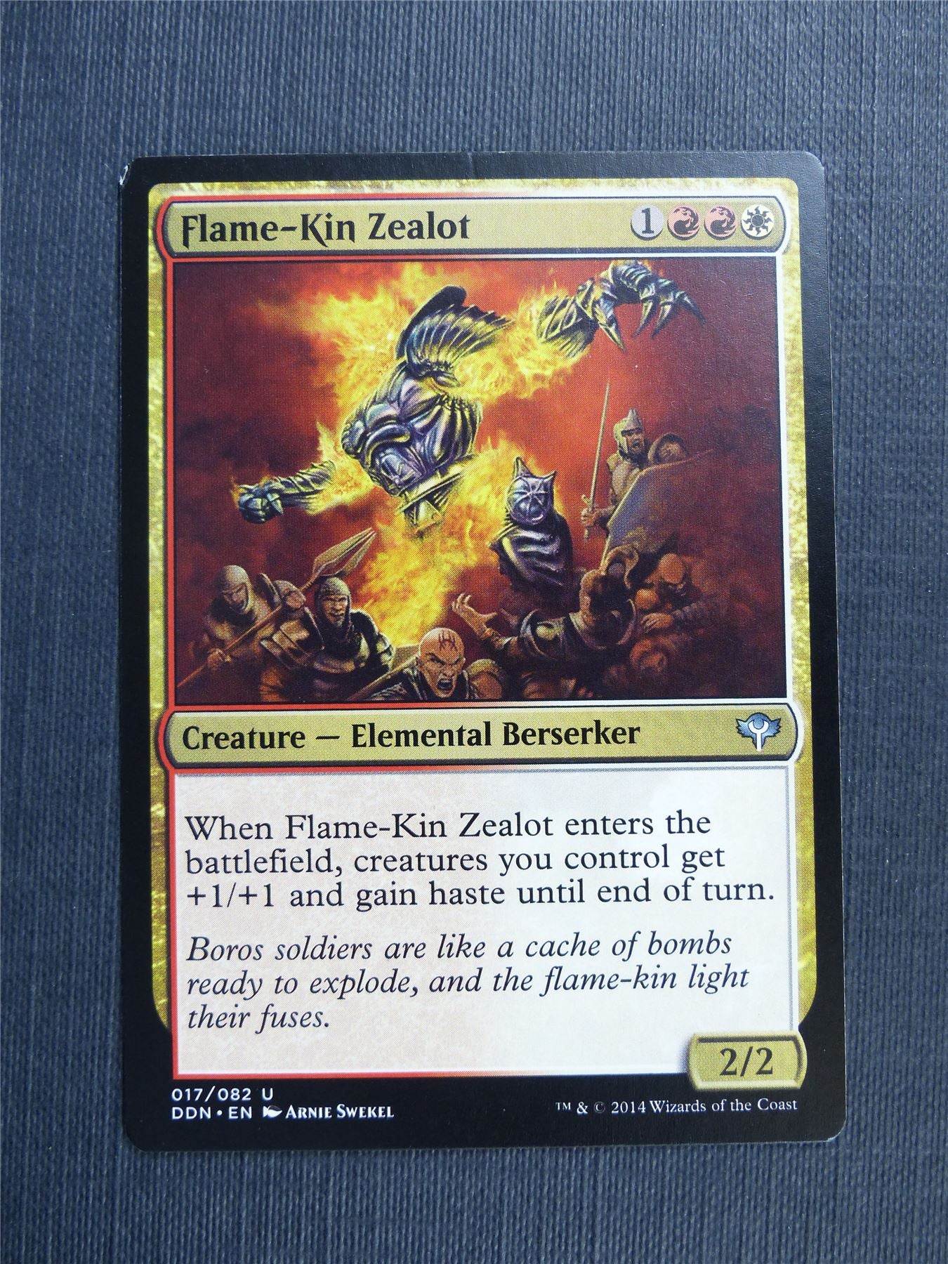 Flame-Kin Zealot - Mtg Magic Cards #4KH