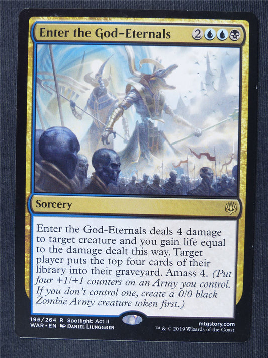 Enter the God-Eternals - Mtg Magic Cards #3YF