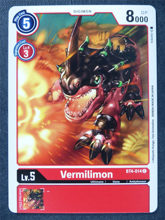 Vermilimon BT4-014 C - Digimon Cards #10O