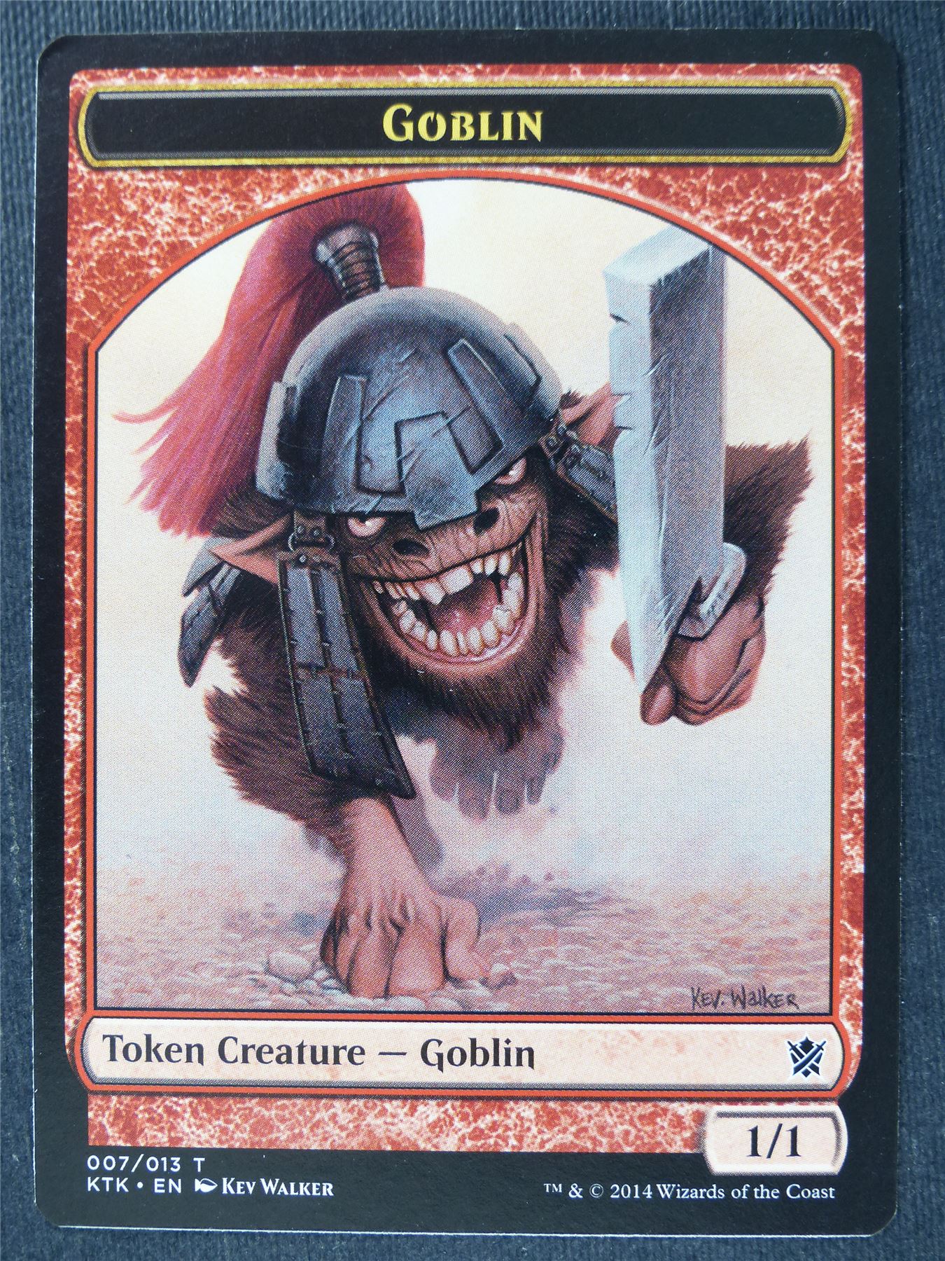 Goblin Token - Mtg Magic Cards #1QT Goblin Token - Mtg Magic Cards #1QT