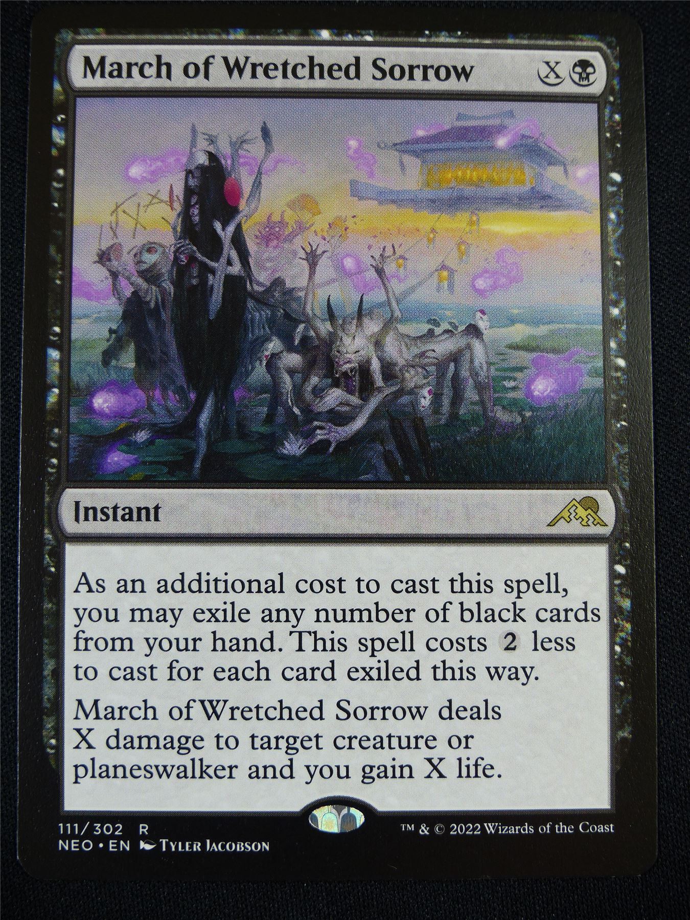 March of Wretched Sorrow - Mtg Card #KP